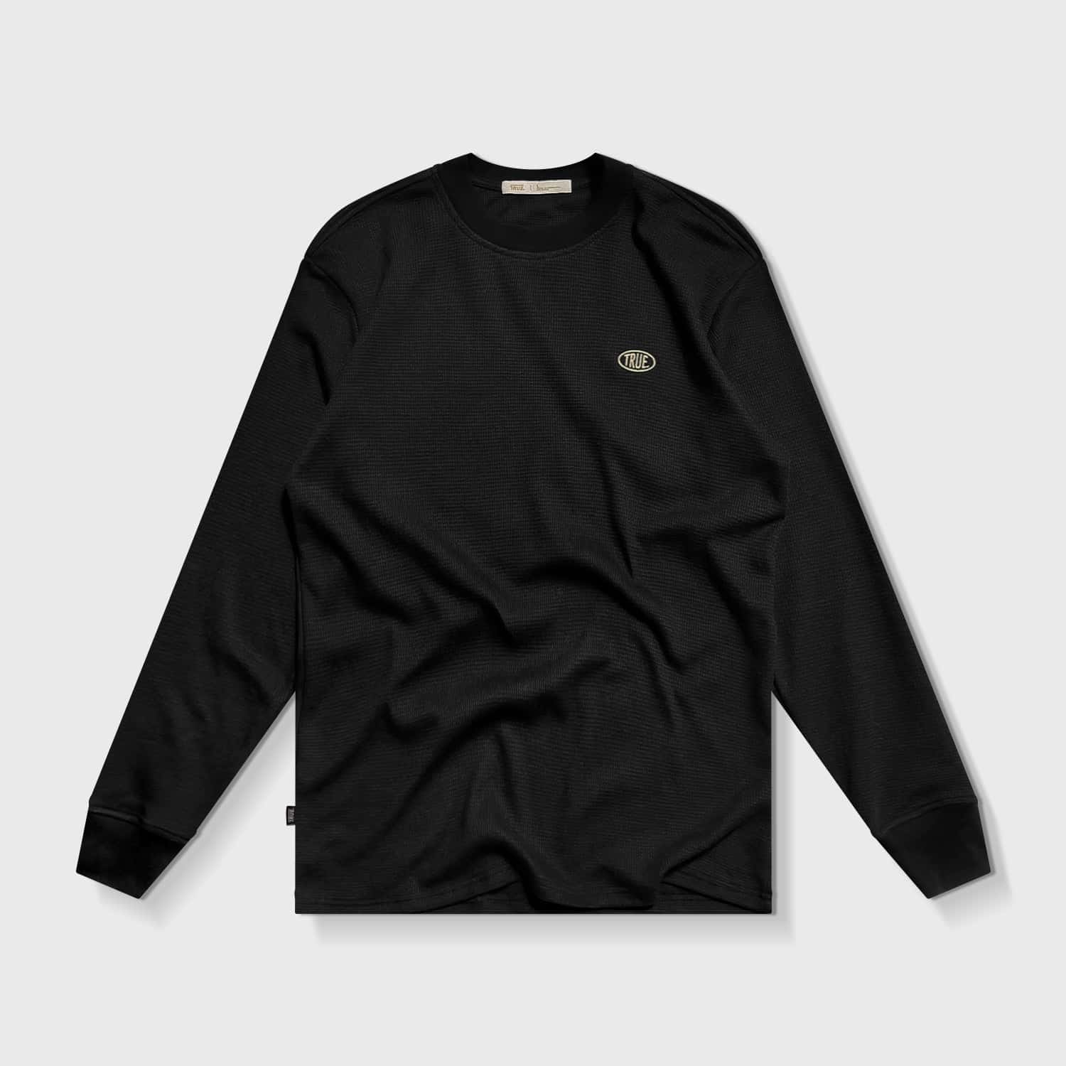 Uniform Crewneck LS - Black - miniatura 5