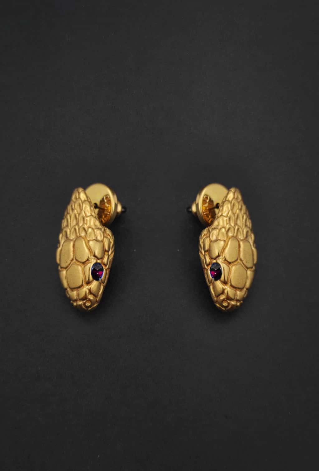 ARETES CABEZA DE OFIDIO - miniatura 1