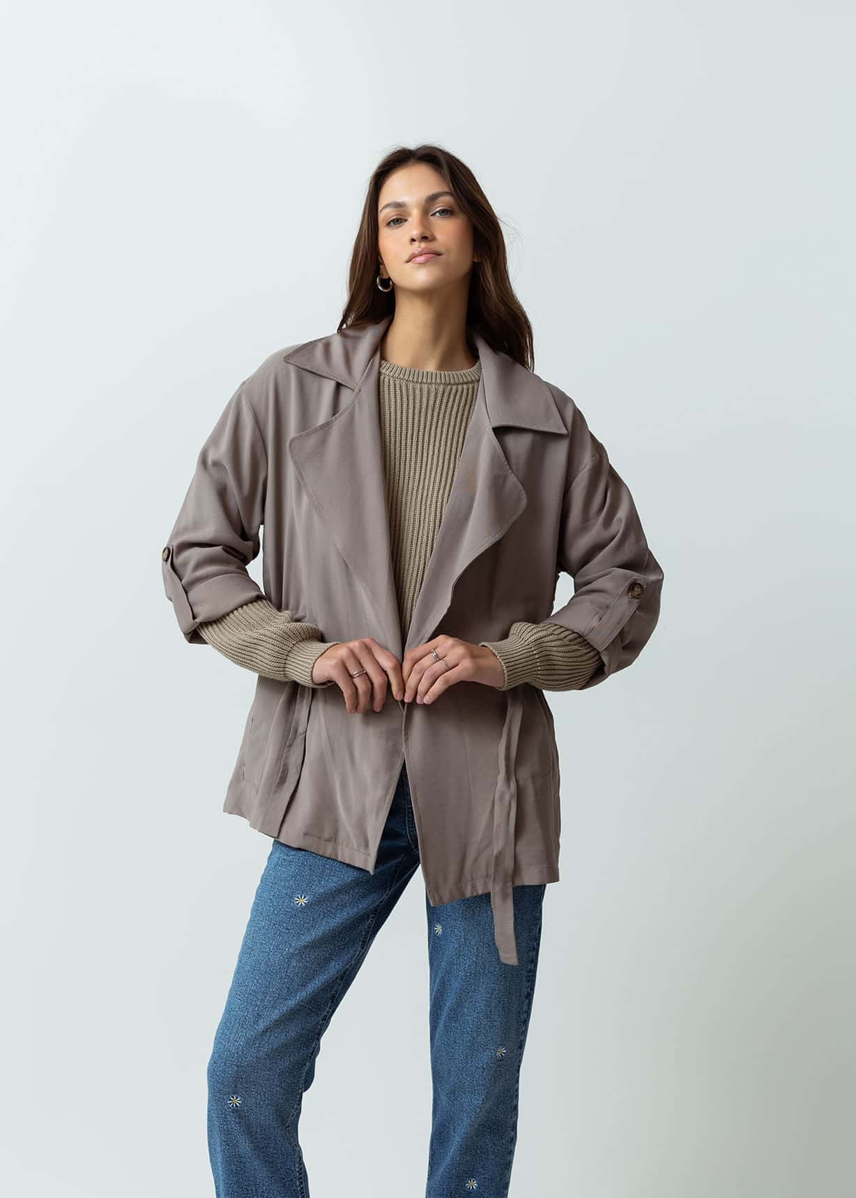 Chaqueta tipo abrigo