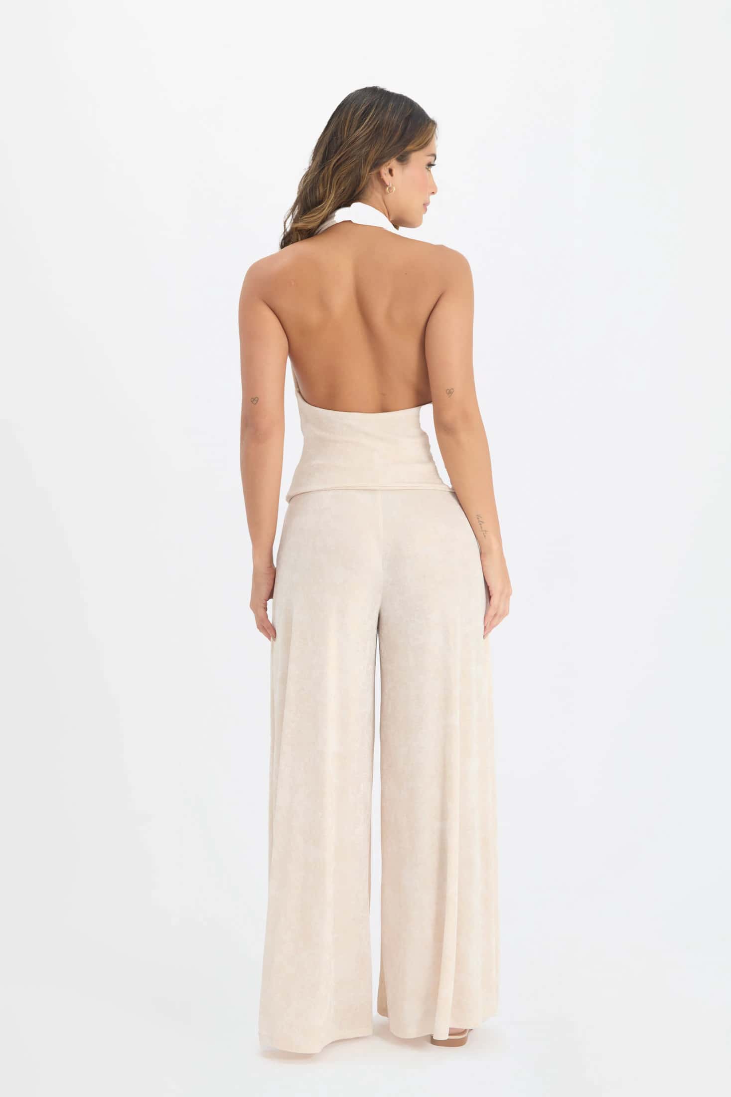 PANTALON PALAZZO PUNTO PARA MUJER 1196390 - miniatura 2