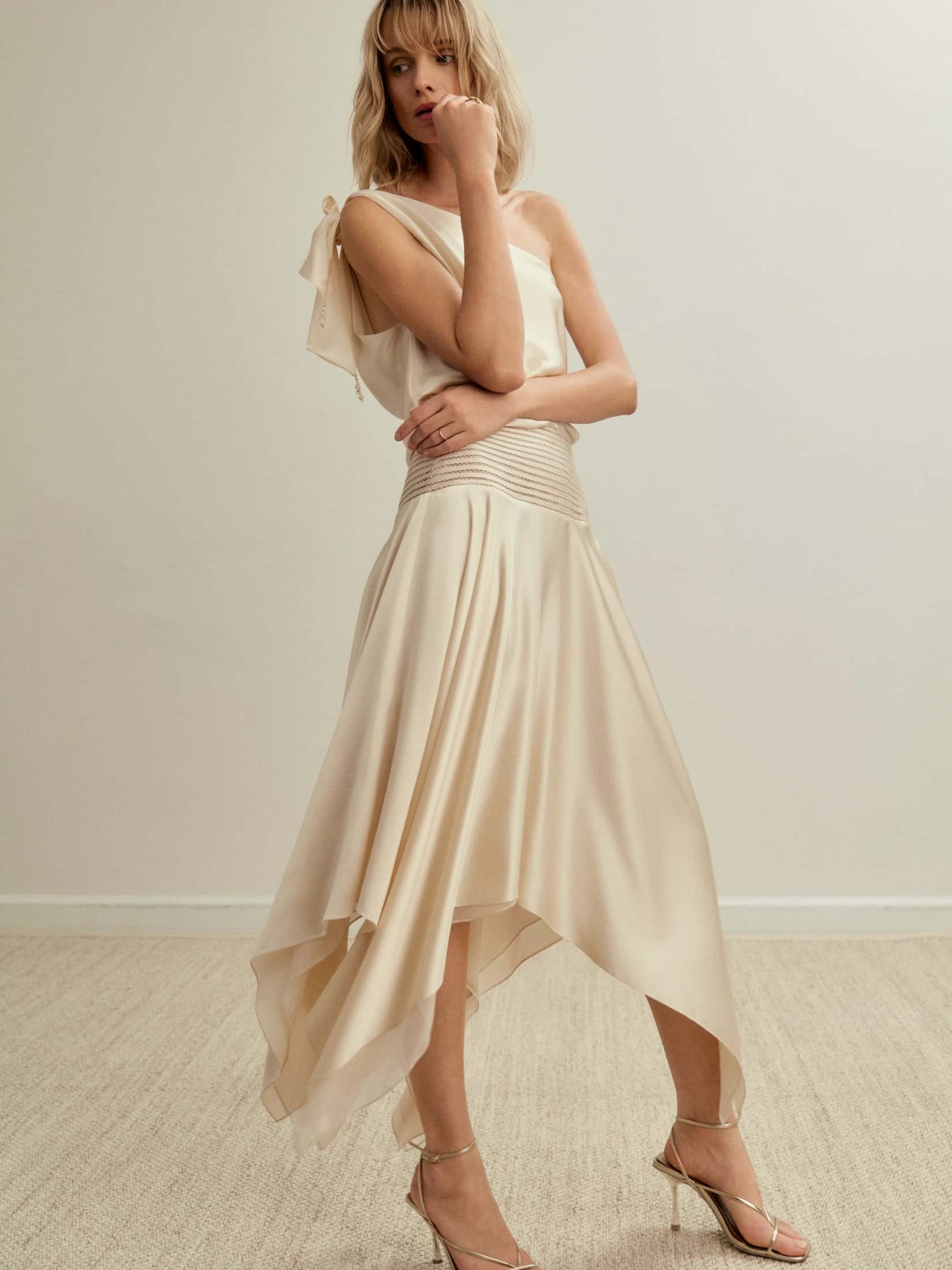 Halia Champagne Dress - miniatura 1