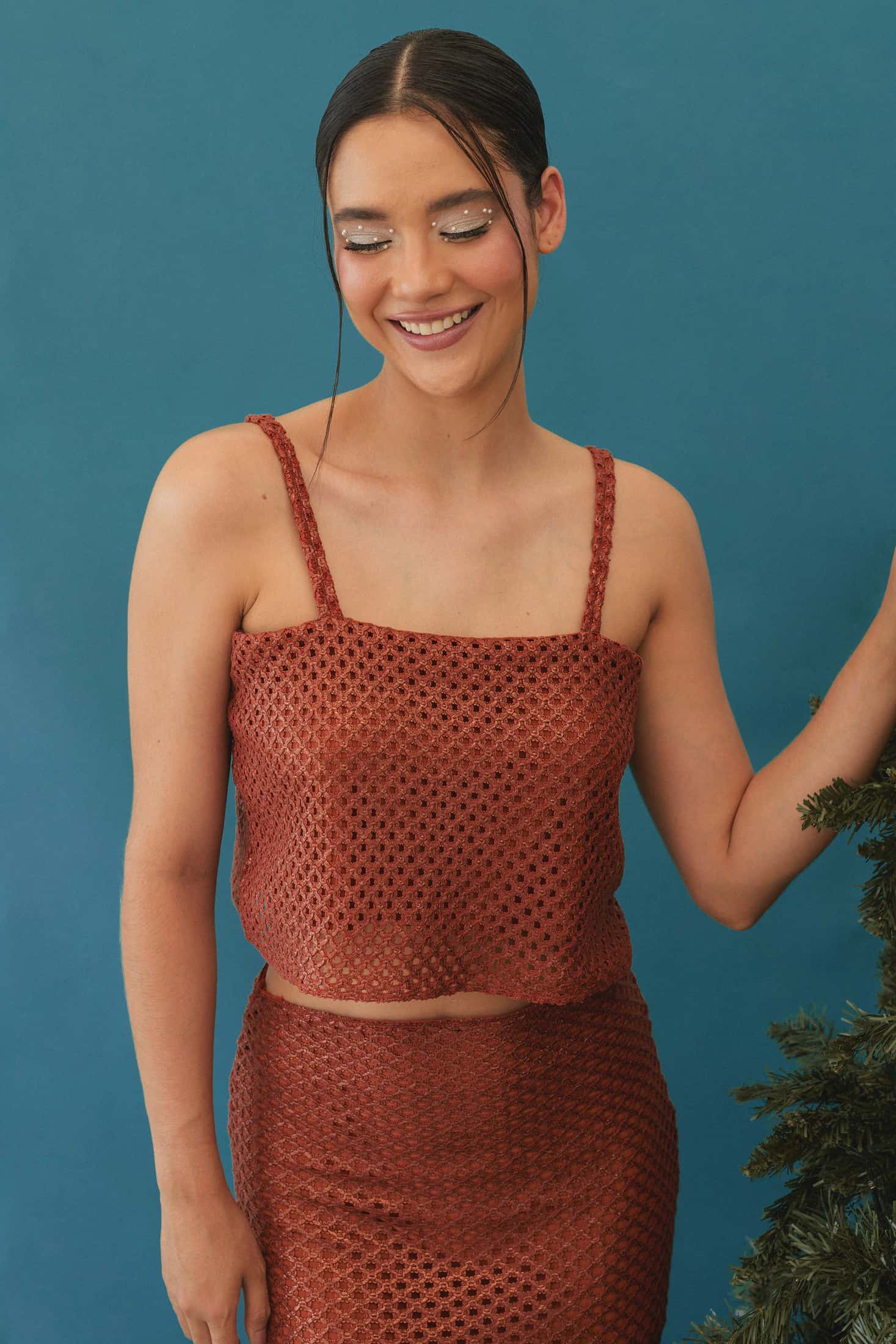 Top Mesh Terracota