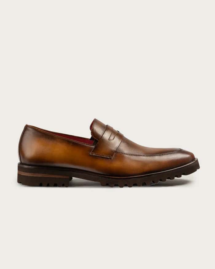 Mocasín Alessandro Caramelo Suela Ultraliviana