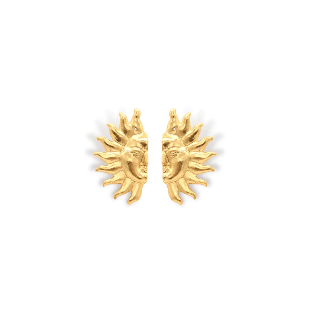 Aretes de sol media cara - miniatura 1