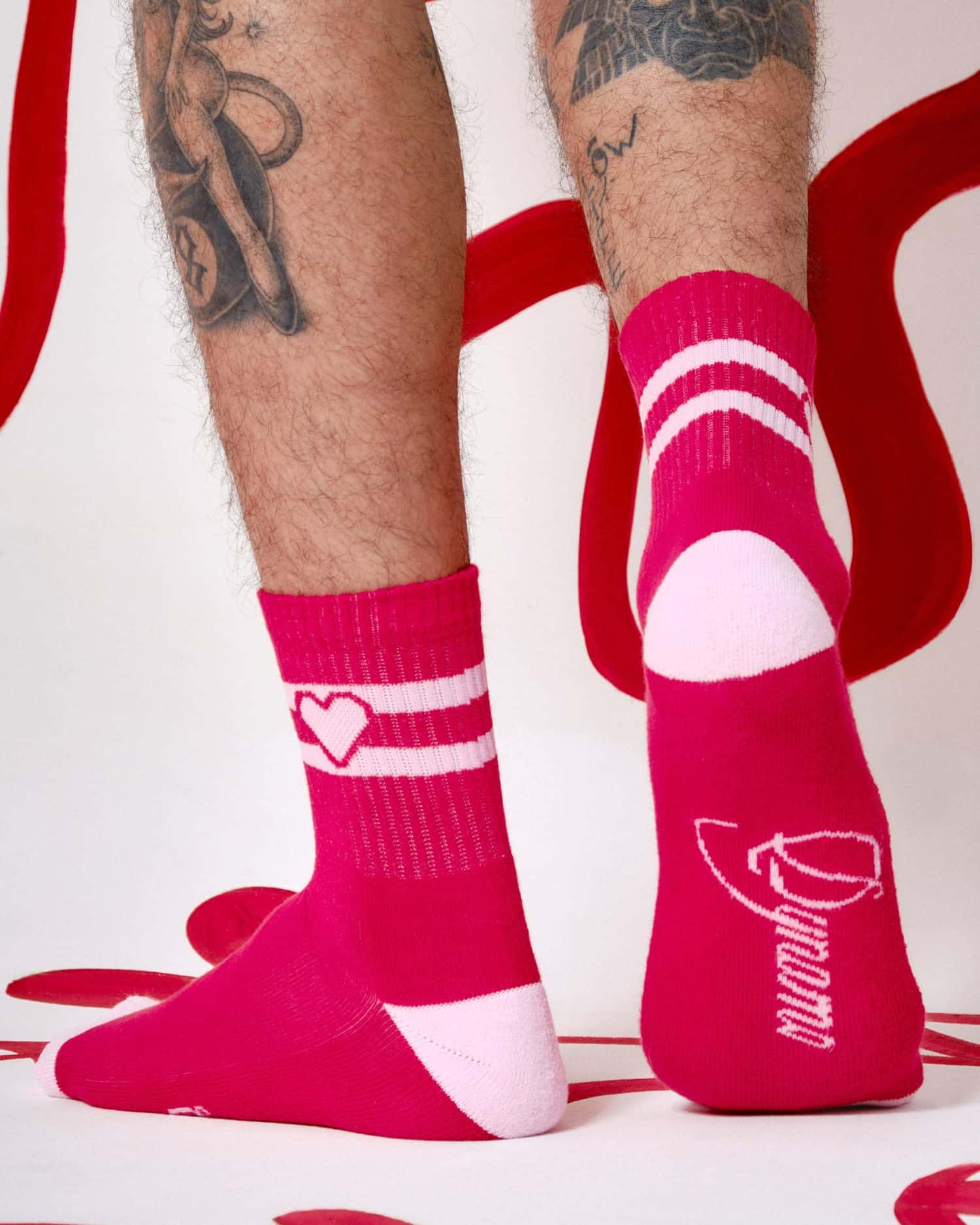 Medias Pink Heart - Edición Fast Love