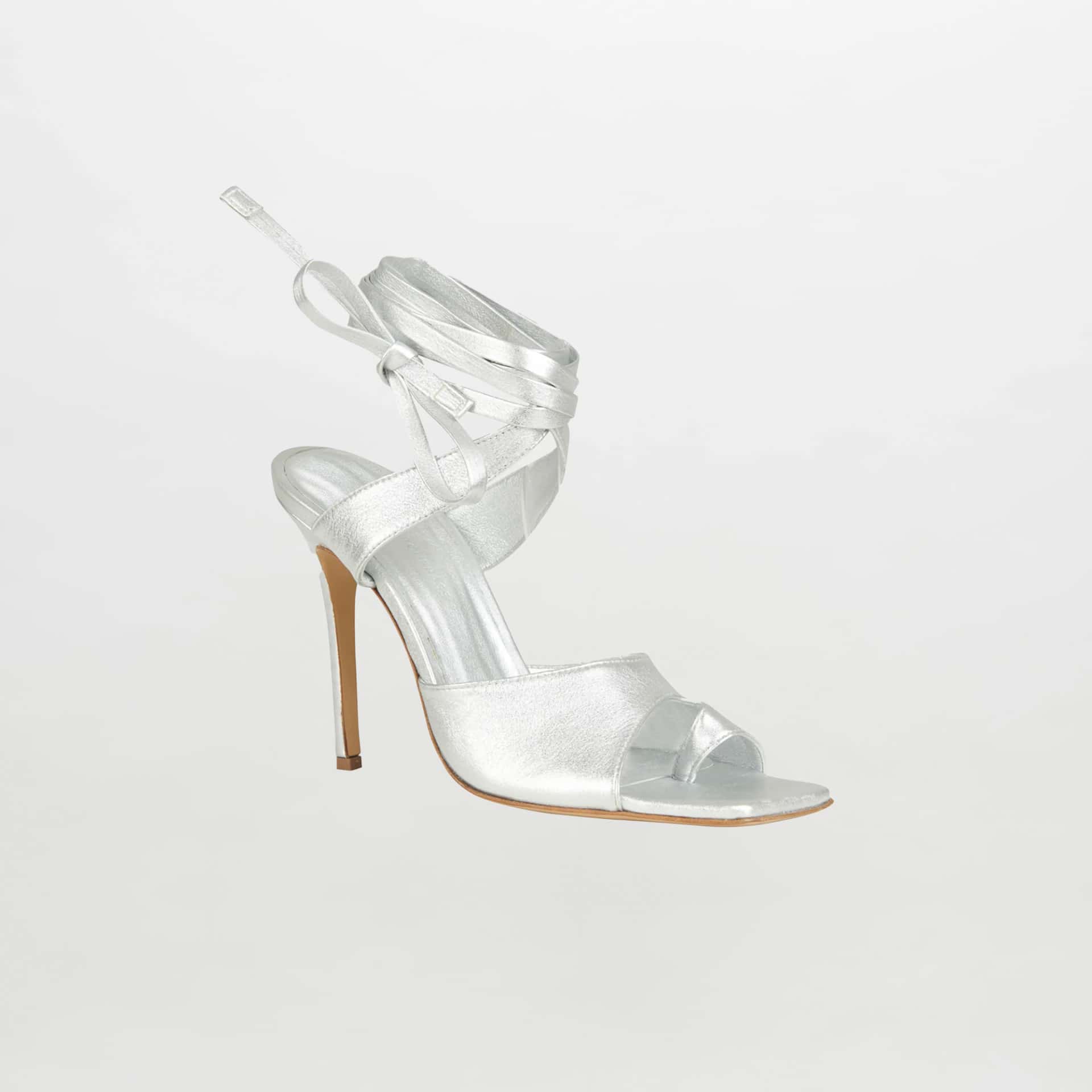 Tacones Golda Silver