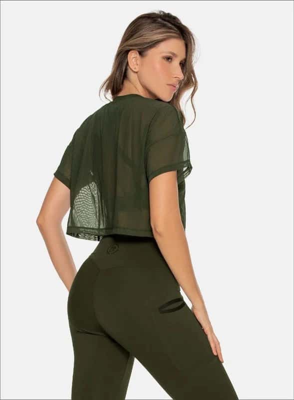 CAMISTEA DEPORTIVA SEMI TRANSPARENTE - miniatura 5