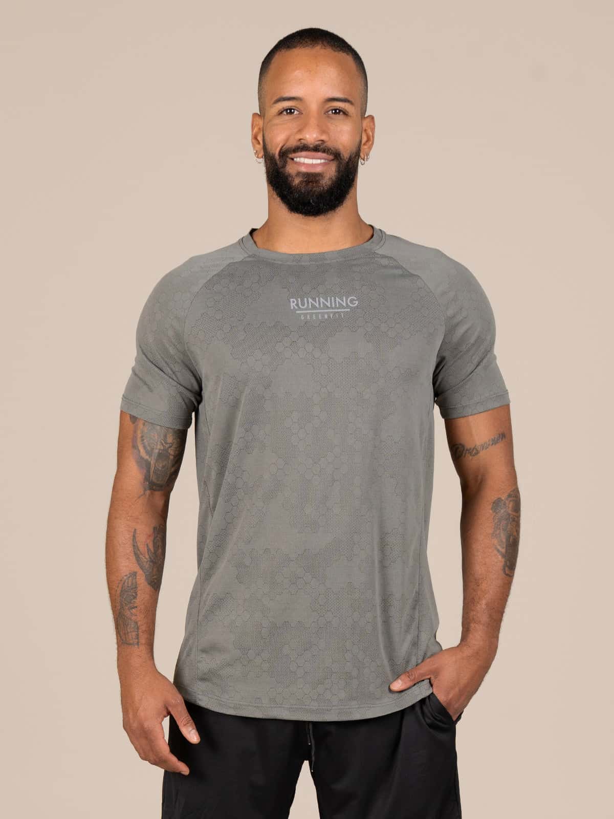 CAMISETA HOMBRE ACTIVE BERLIN GRAY