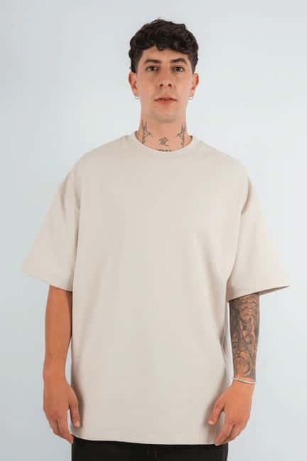 CAMISETA OVERSIZE ALTO GRAMAJE - miniatura 13