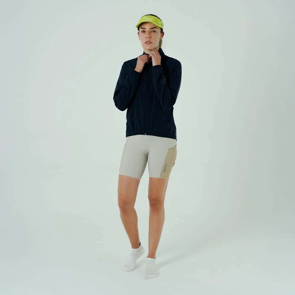 CHAQUETA RUNNING AQUALITE AZUL OSCURO PARA MUJER - miniatura 6