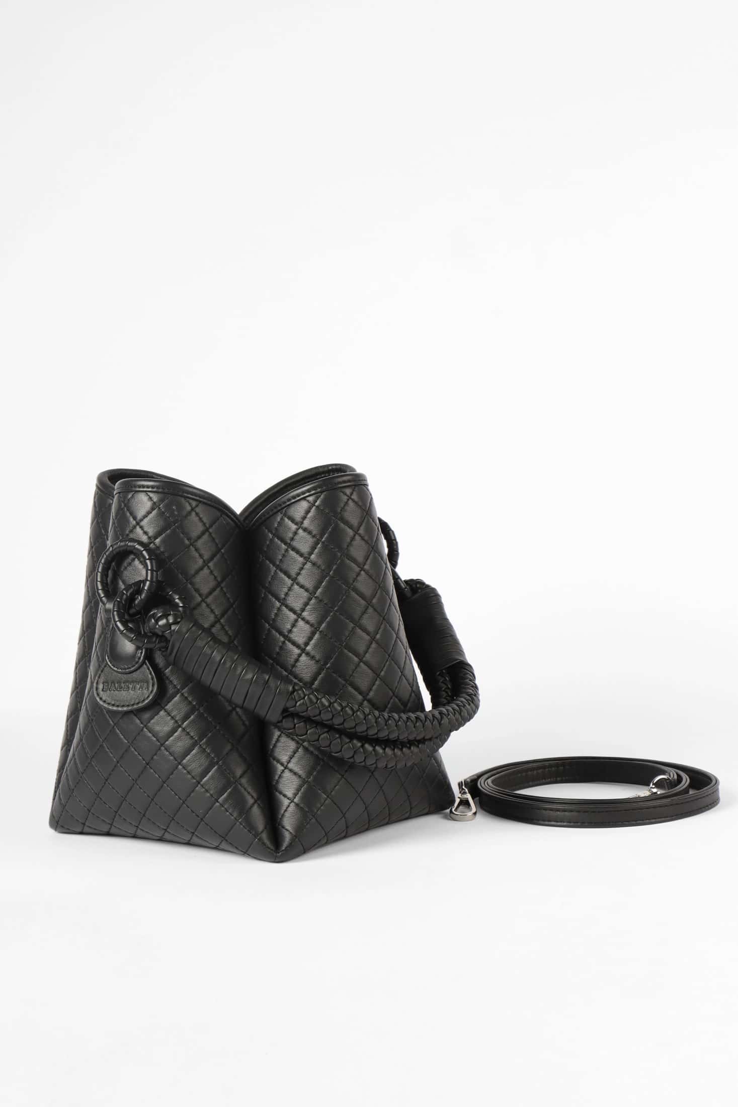 Tulip Bucket Bag, Black - miniatura 4
