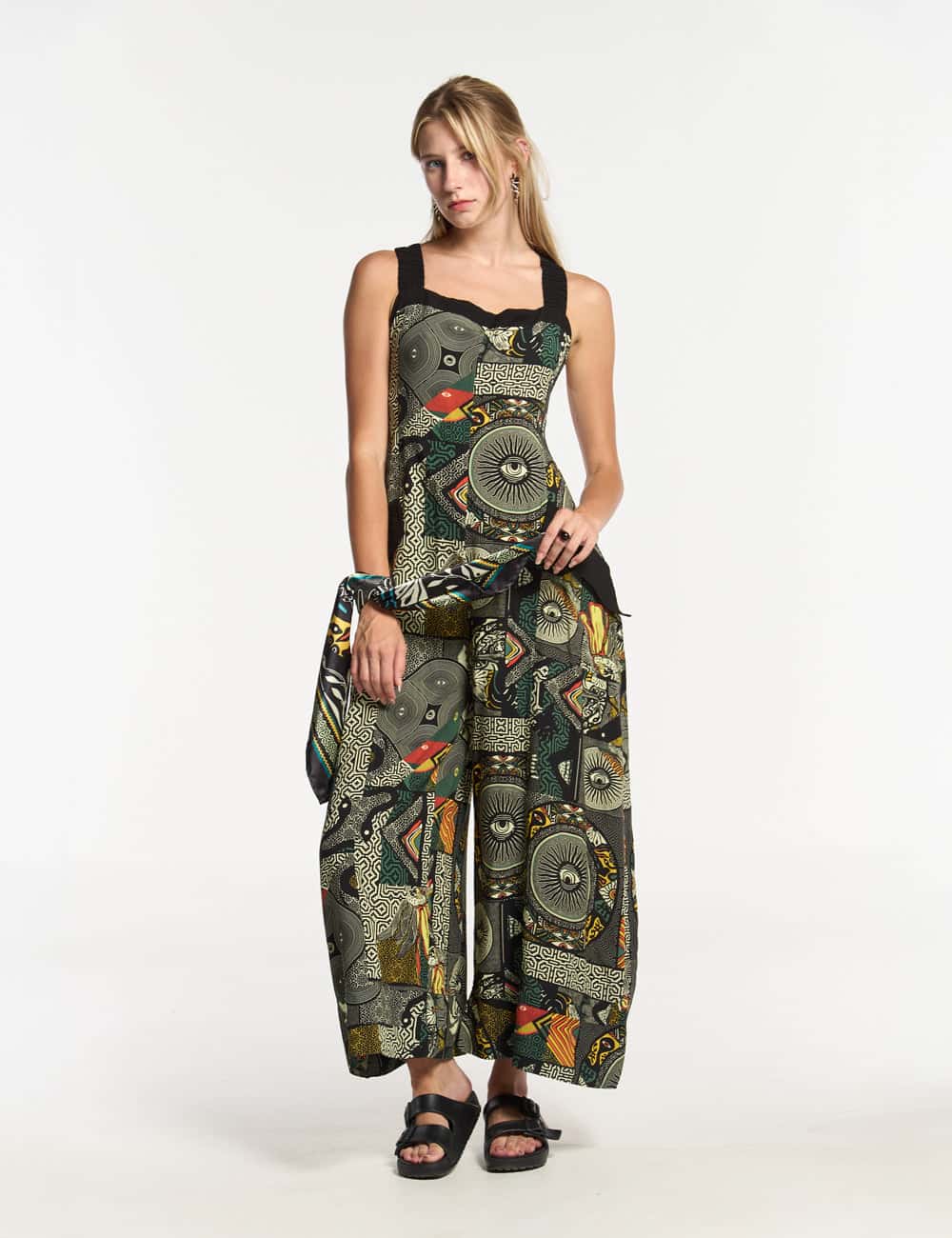 Enterizo Loose Fit  Corin multicolor Mujer