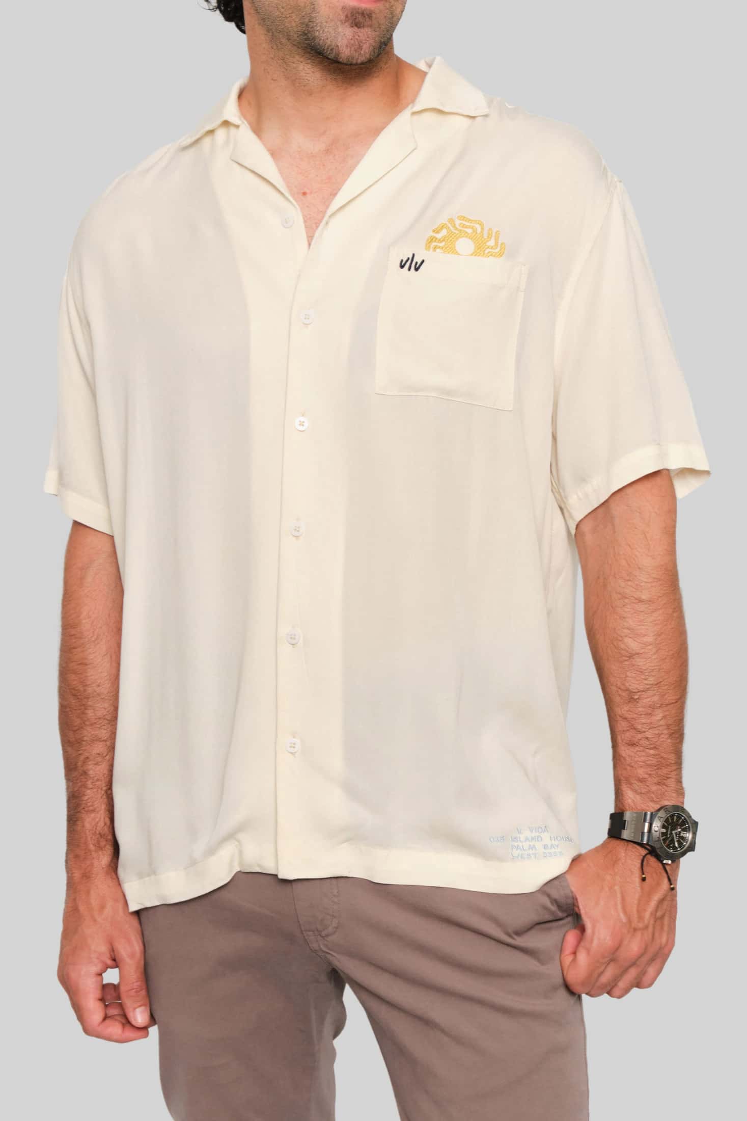 CAMISA MANGA CORTA ISLAND HOUSE