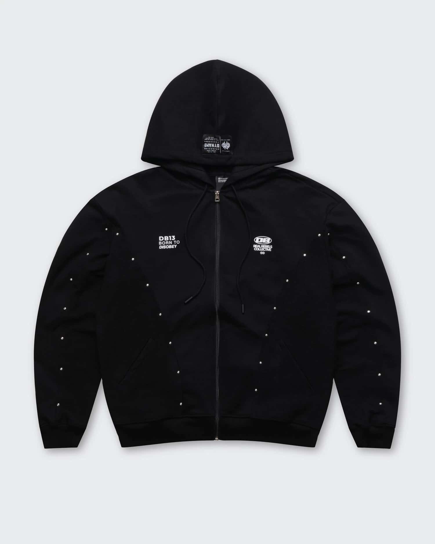 Hoodie Negro Oversize Real Rebels - miniatura 5