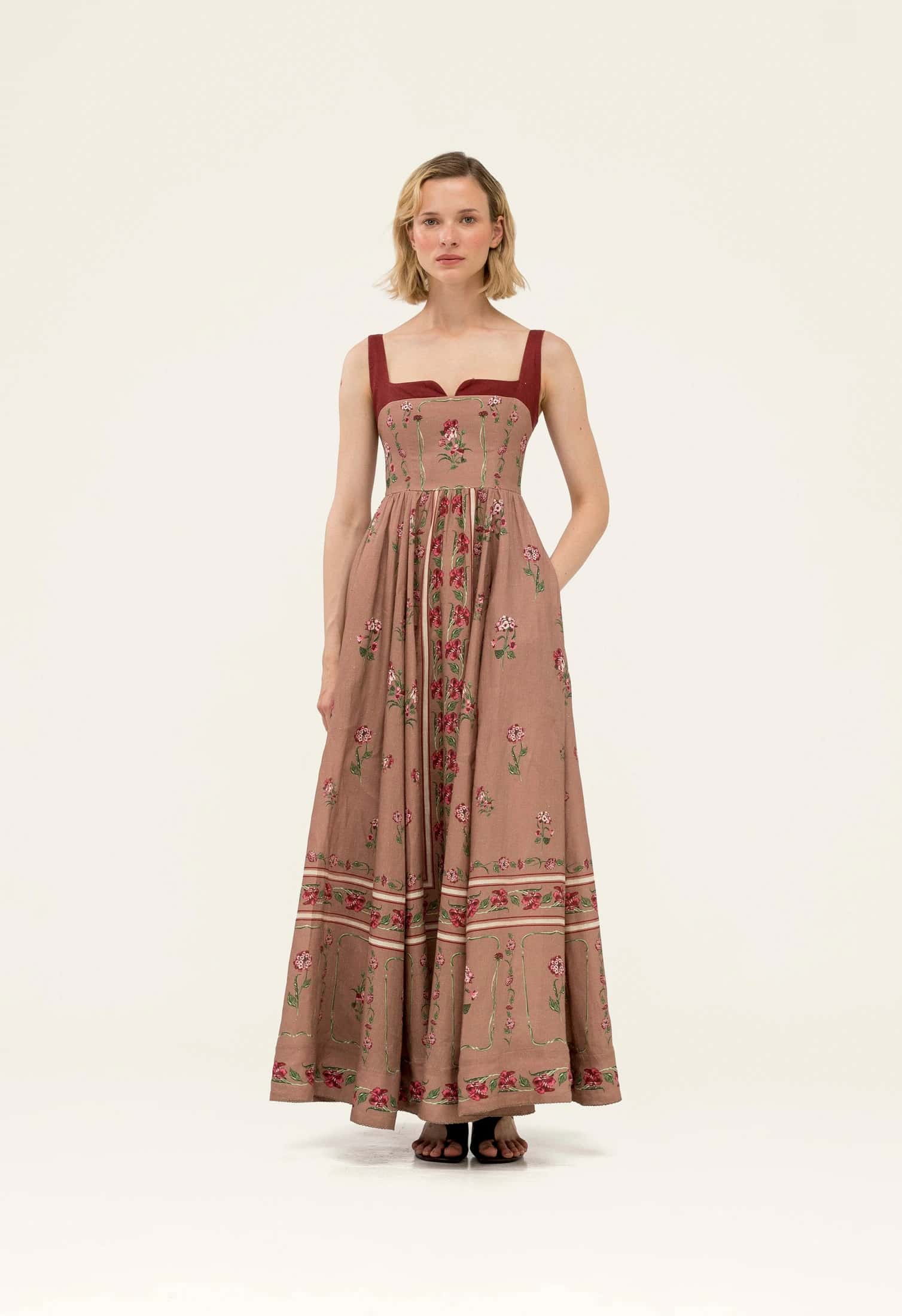 Jaspe Quebrada Maxi Dress