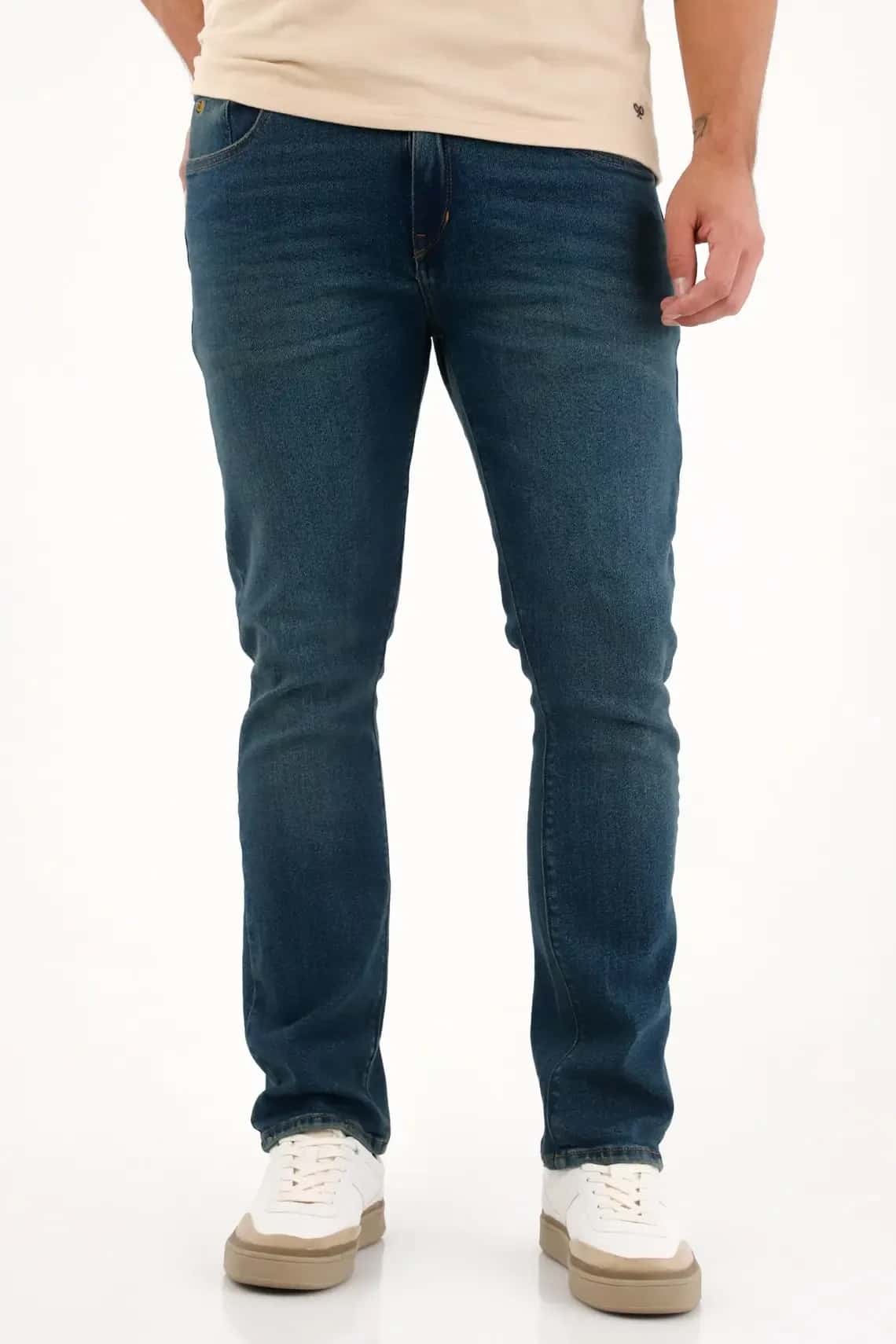 Jean Nudy con desgaste para hombre