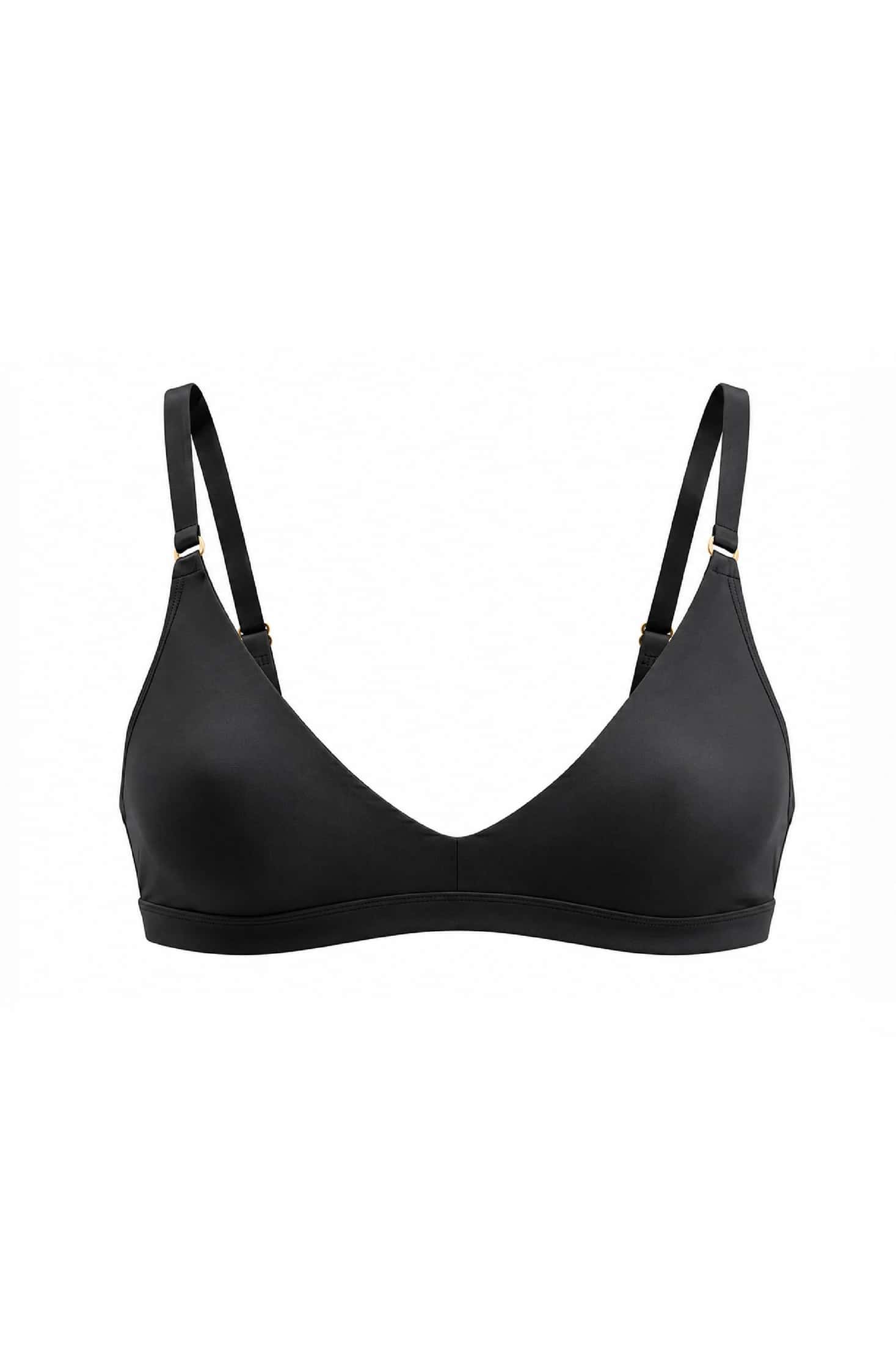 BRALETTE ELLIPSE INVISIBLE GLOWY & SILKY NEGRO - miniatura 3