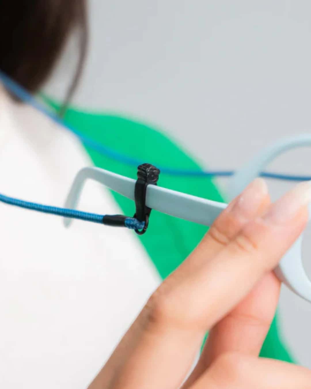 CUELGA GAFAS SLIM LIGHT AZUL - miniatura 4