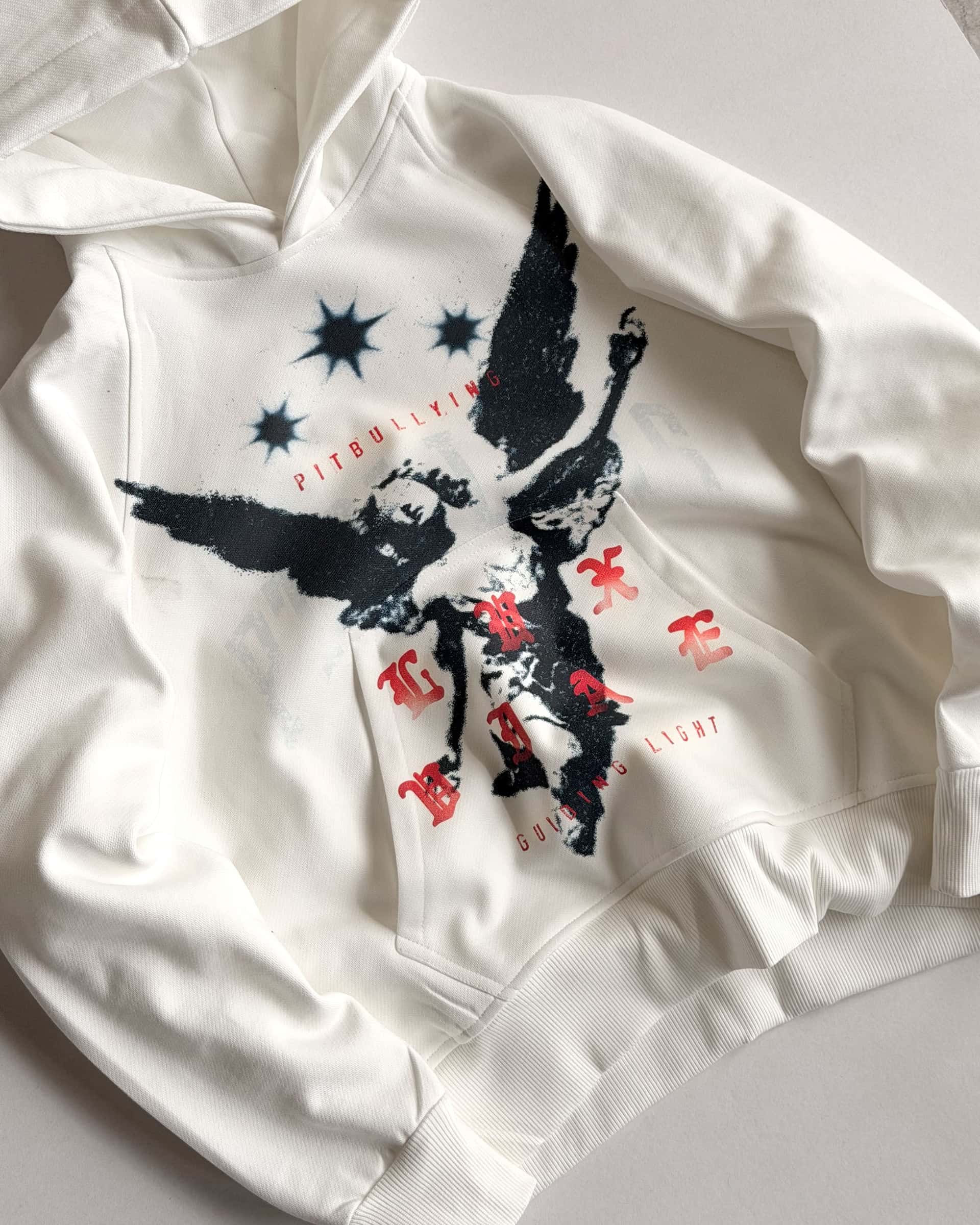 HOODIE OVERSIZE CRUDO ANGEL - miniatura 4