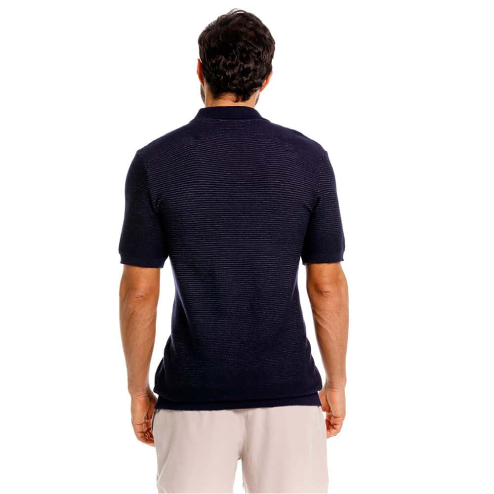 CAMISETA POLO MENDOZA AZUL