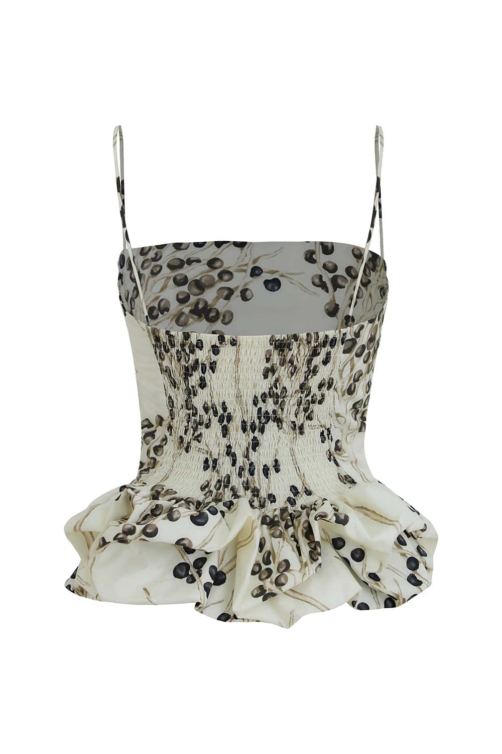 Crop top Maia negro natural - miniatura 3
