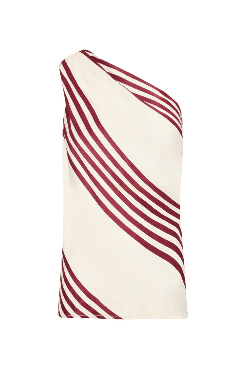 Blusa entre rios ivory burgundy - miniatura 1