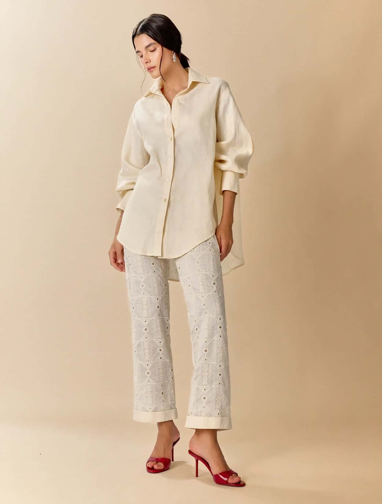 PANTALON DENTELLE