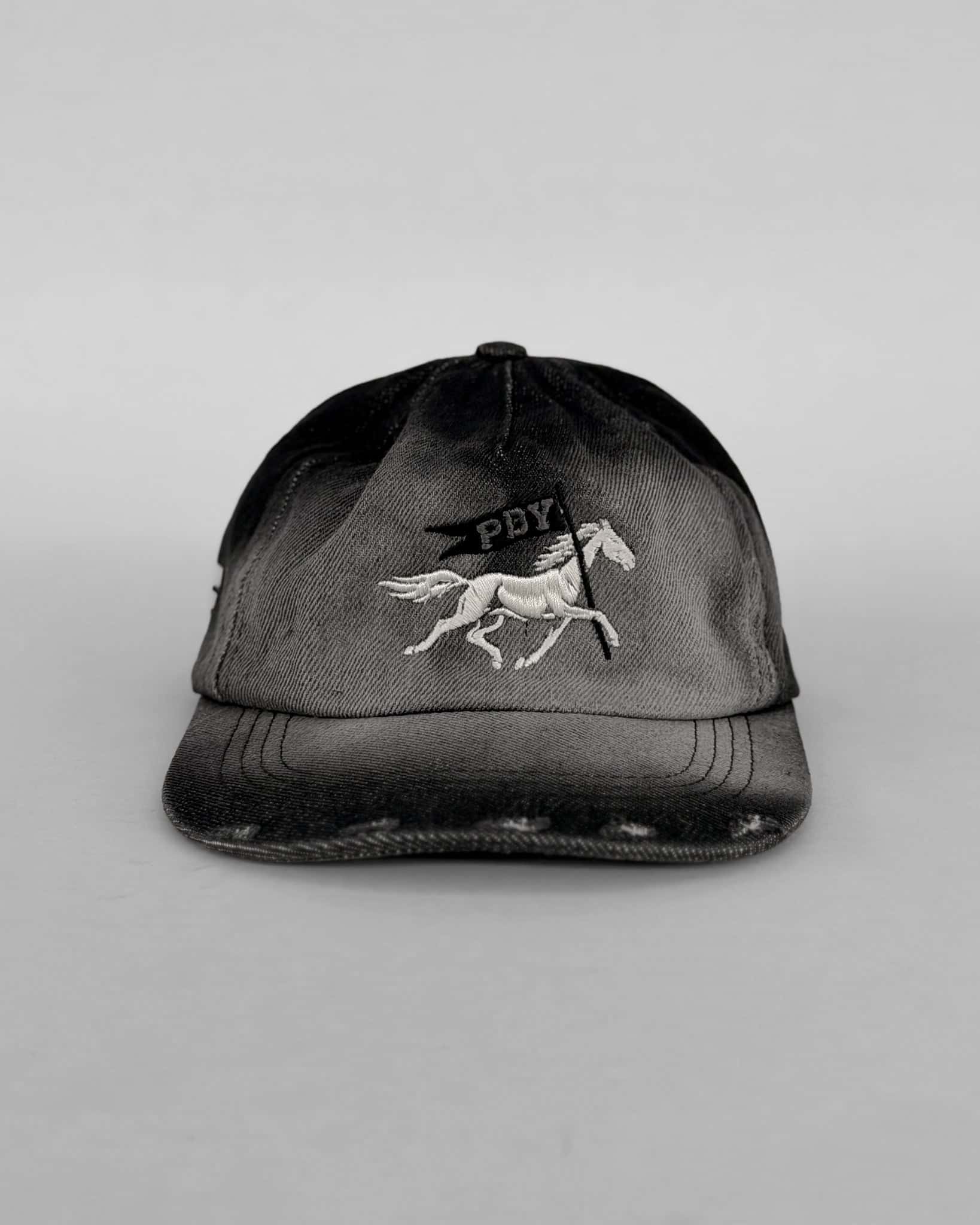 GORRA DENIM CABALLO VINTAGE