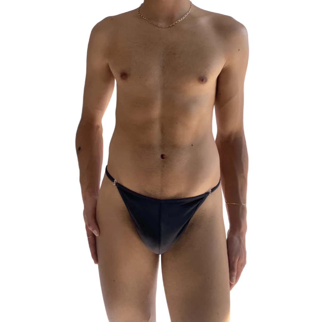 Latin Thong Black