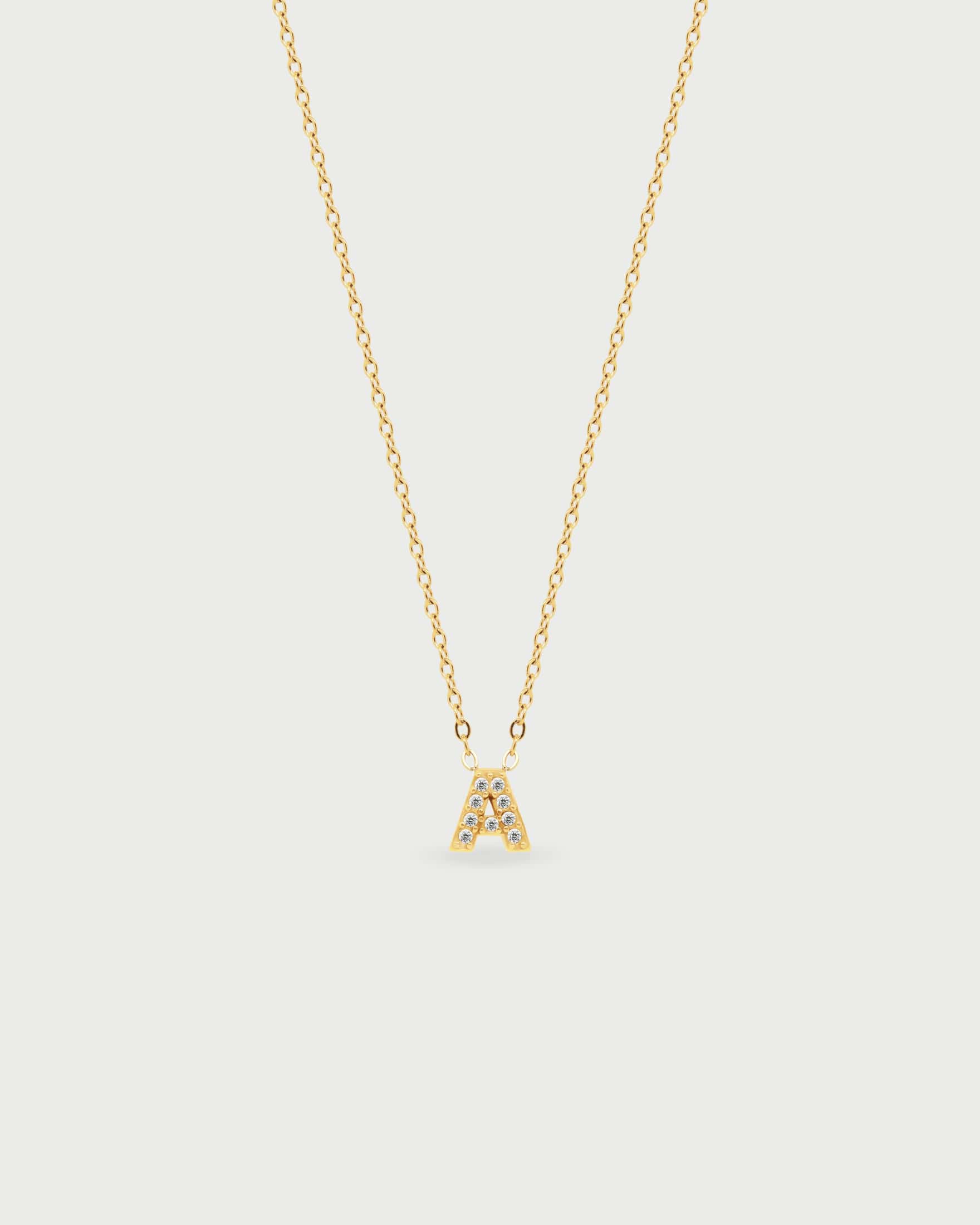 Collar de Letras Cristales