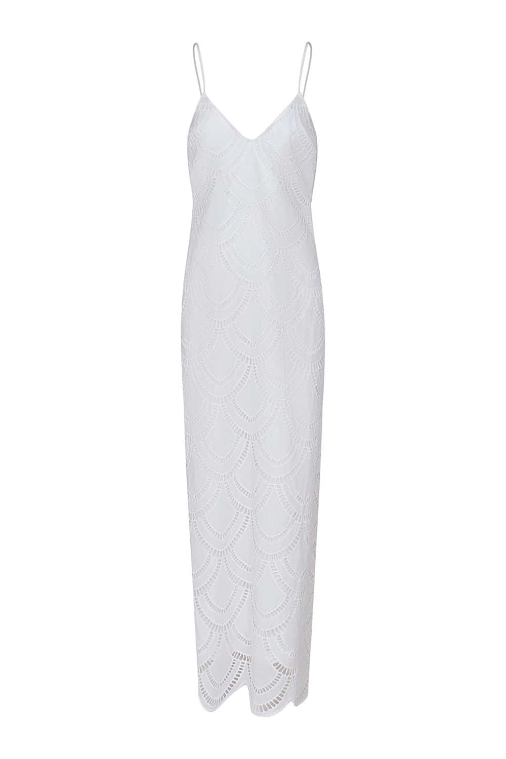 Vestido mil flores blanco - miniatura 1