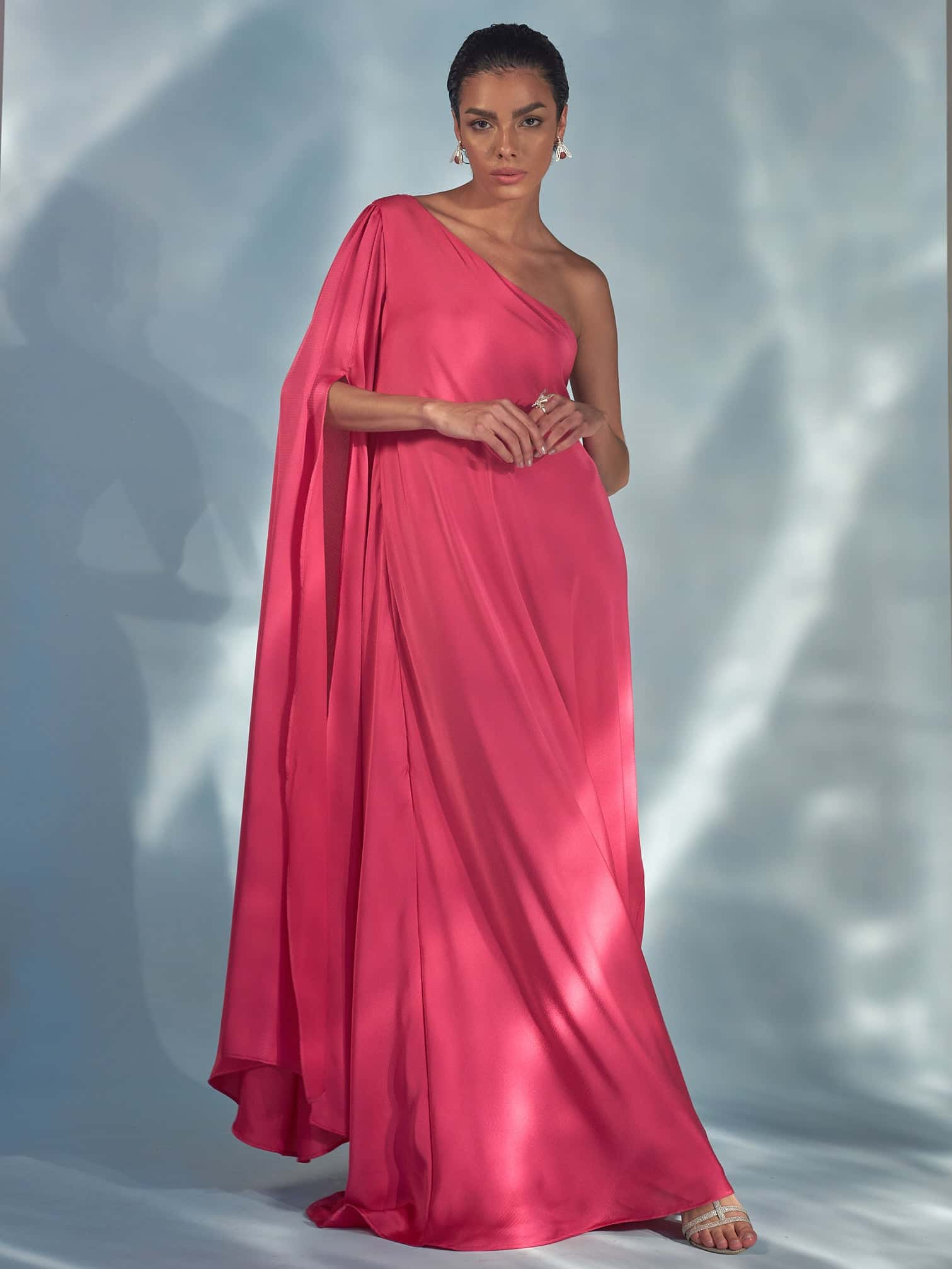 Vestido Sinai Fucsia - miniatura 3