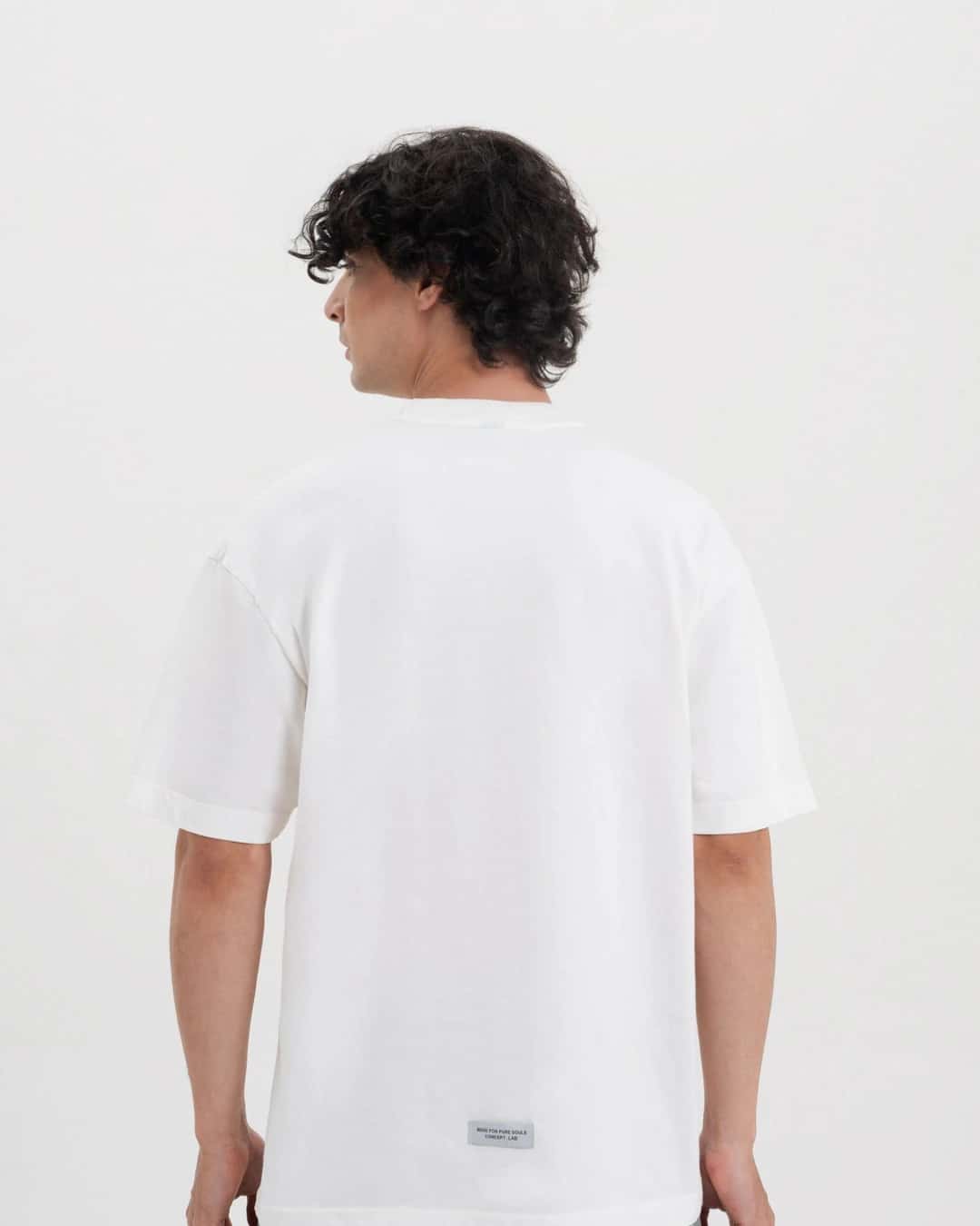 ACROSS THE LINES WHITE KEY T-SHIRT - miniatura 3
