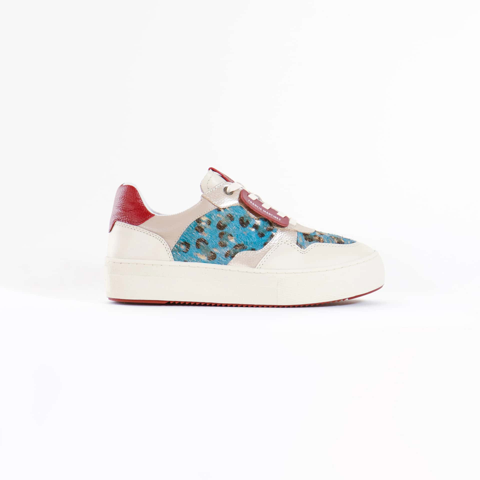 Tenis Francis - Leopardo Azul