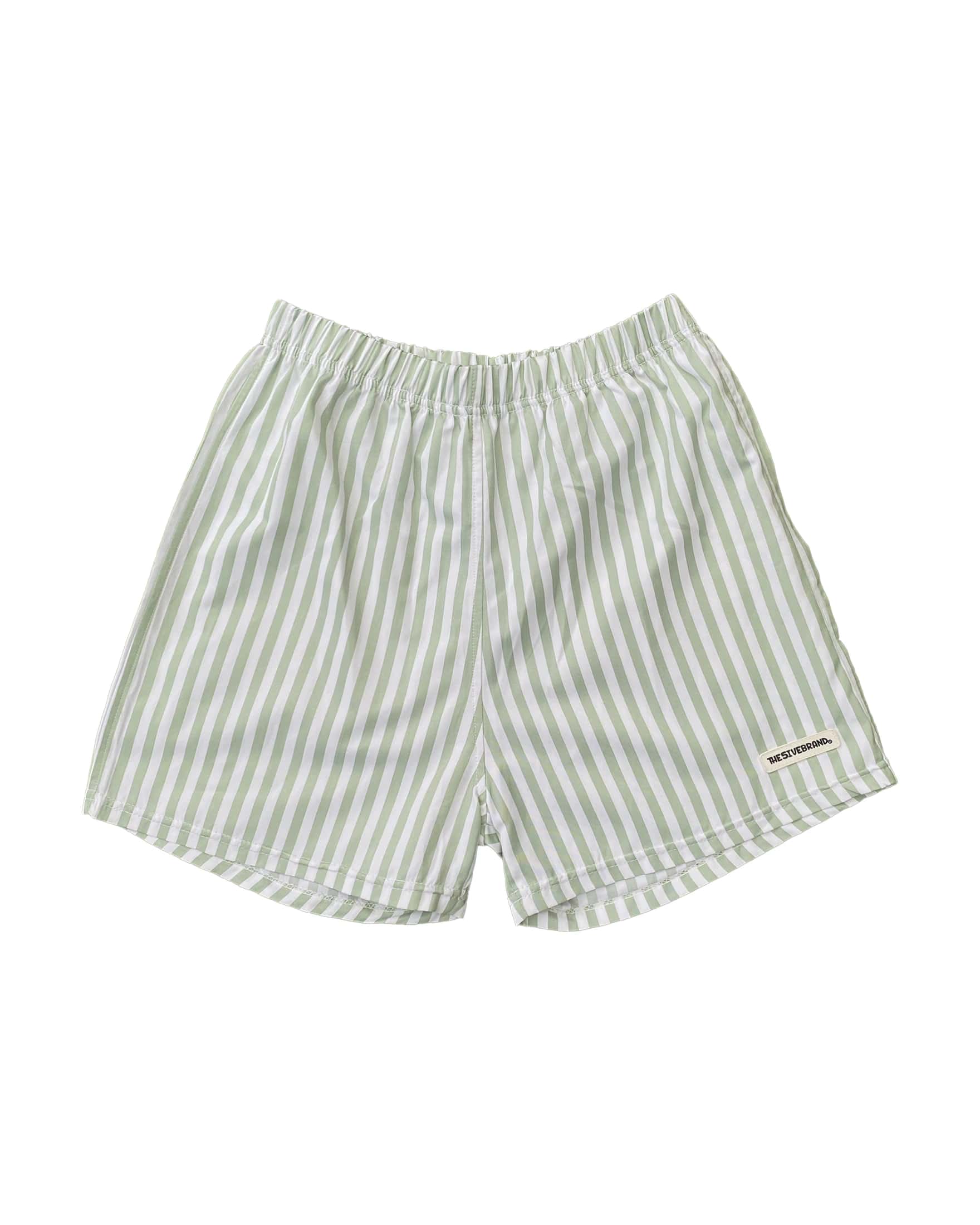 Striped Short Verde Hombre
