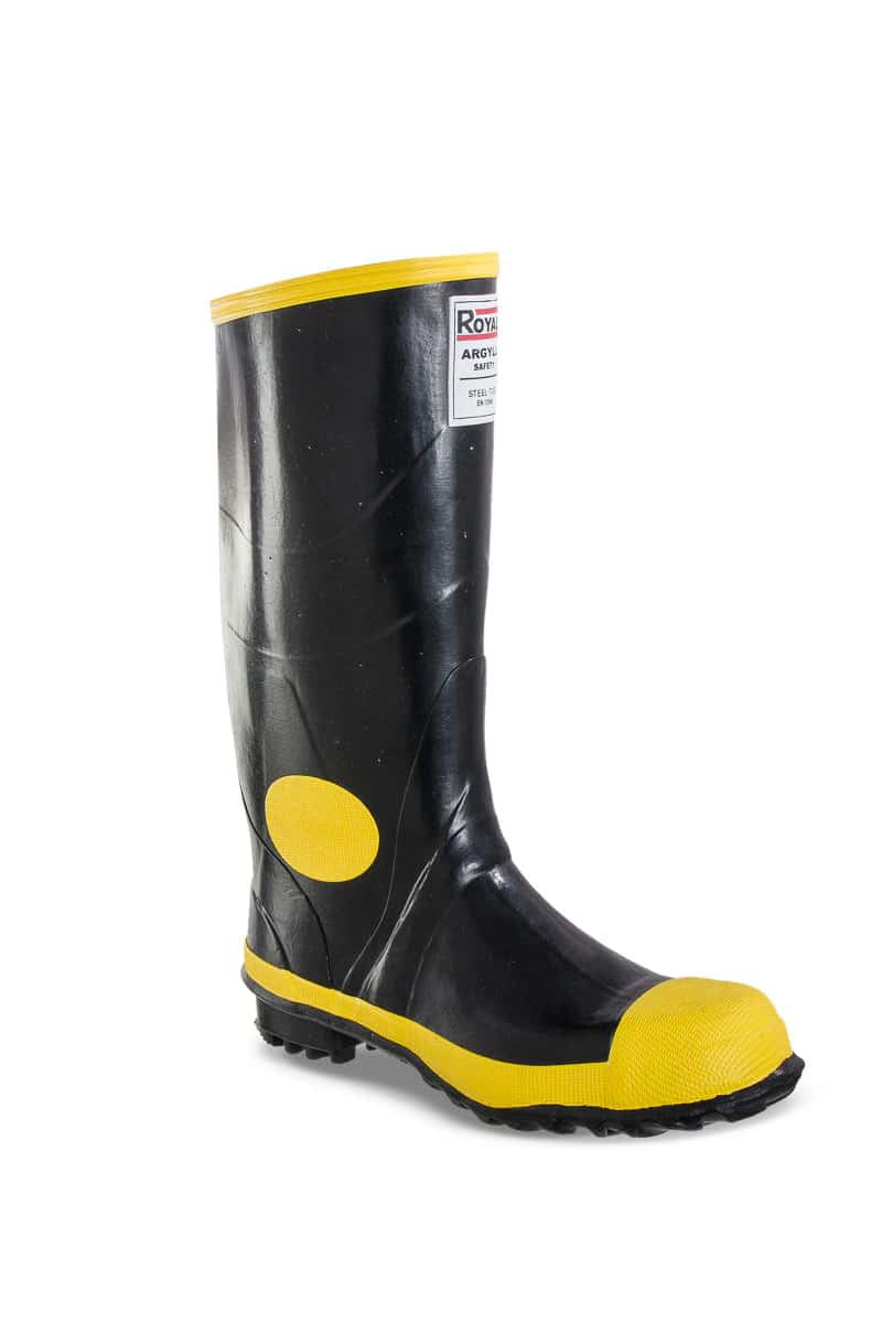 Botas Caucho Royal Argyll Safety Negro Croydon para Hombre