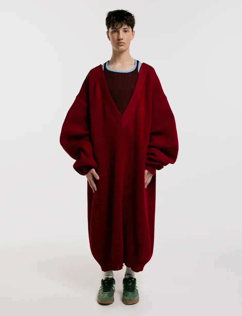 Maxi sweater Hombre