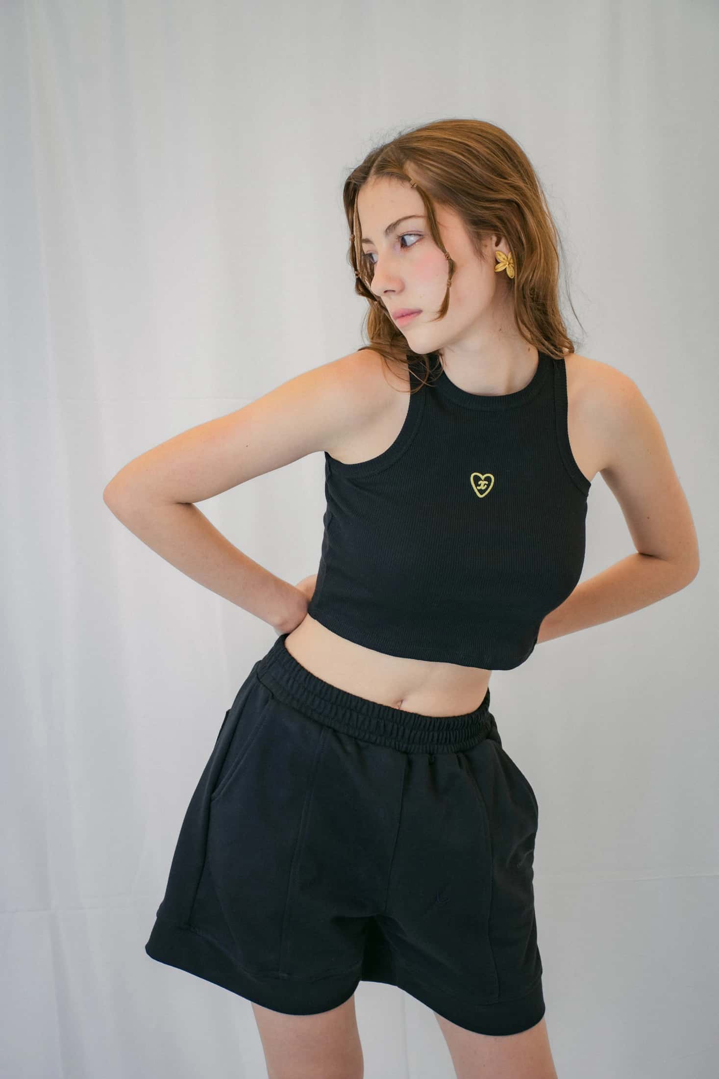 Tank Top Corazón Black - miniatura 2