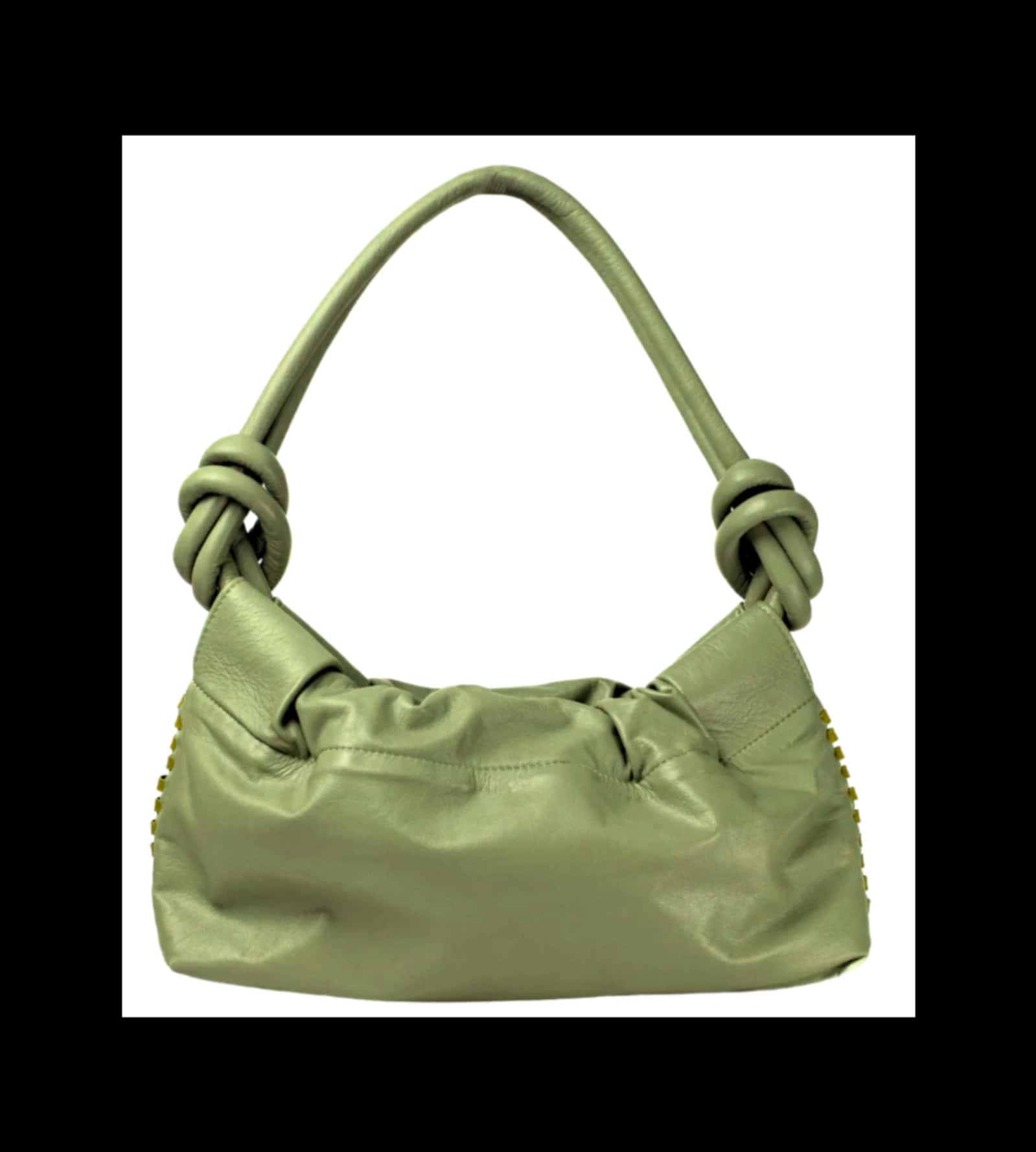 CHUNKIE baguette BAG - Matcha Green