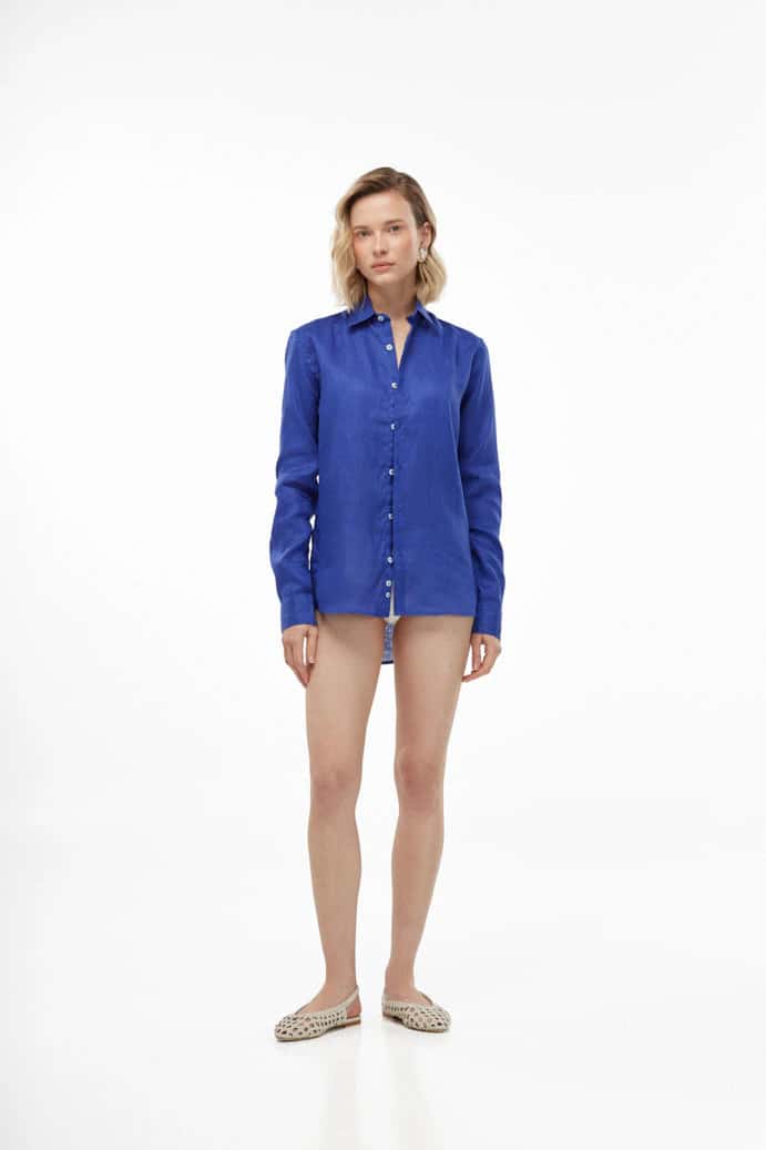 BELIZE UNISEX SHIRT ROYAL BLUE