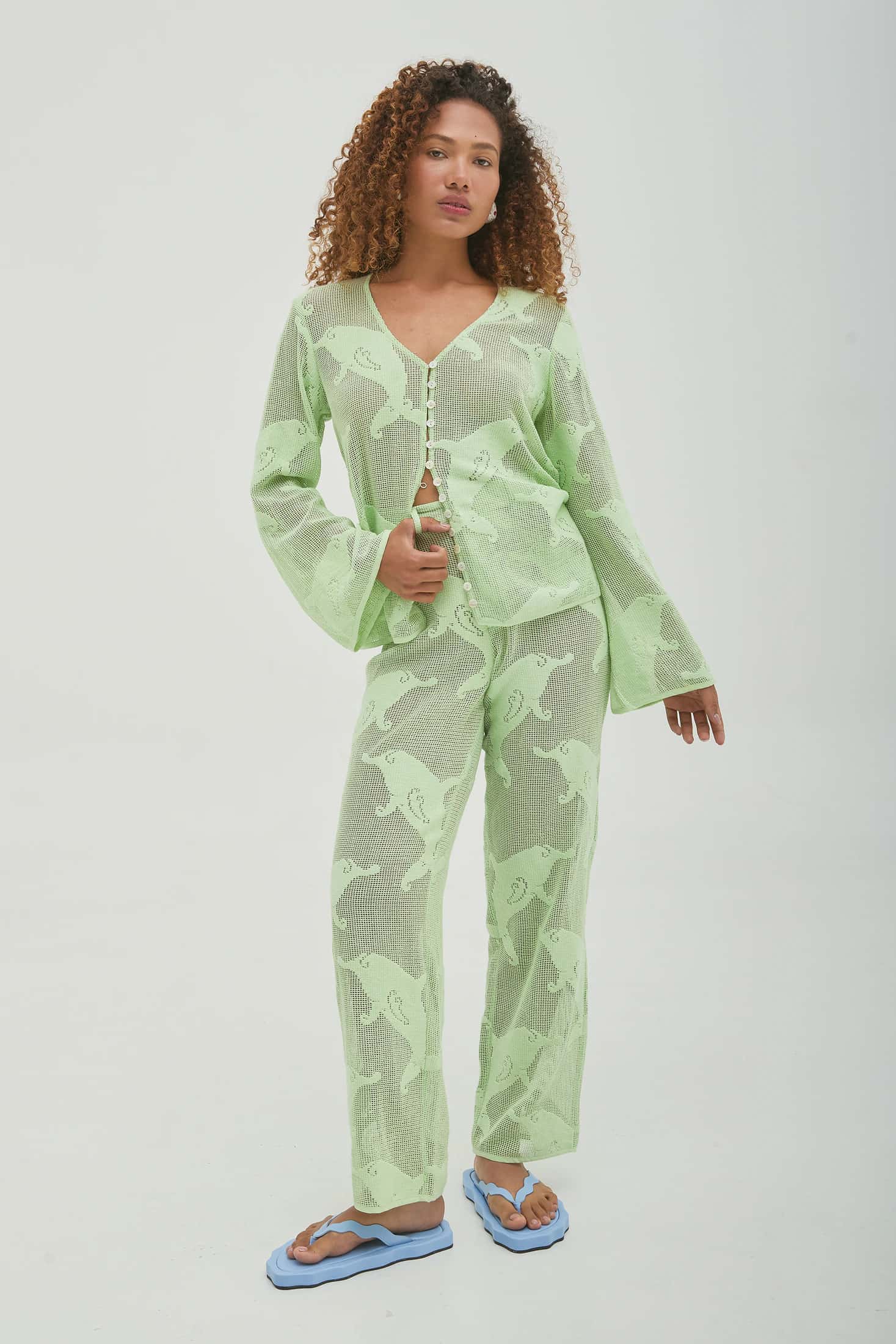 Pant Dolphins Verde