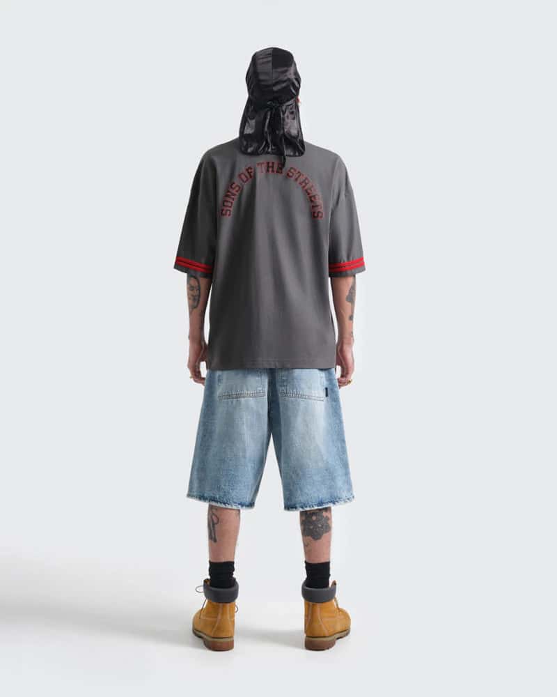 Camiseta Gris Oversize Dream Jersey - miniatura 8