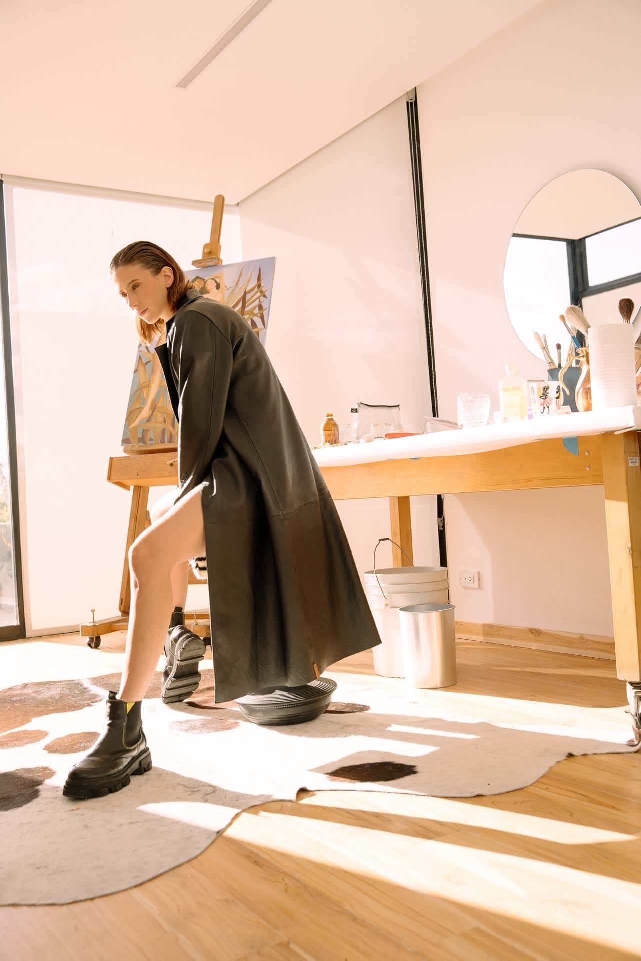 MARIE CLAIRE UNSTRUCTURED MAXI COAT