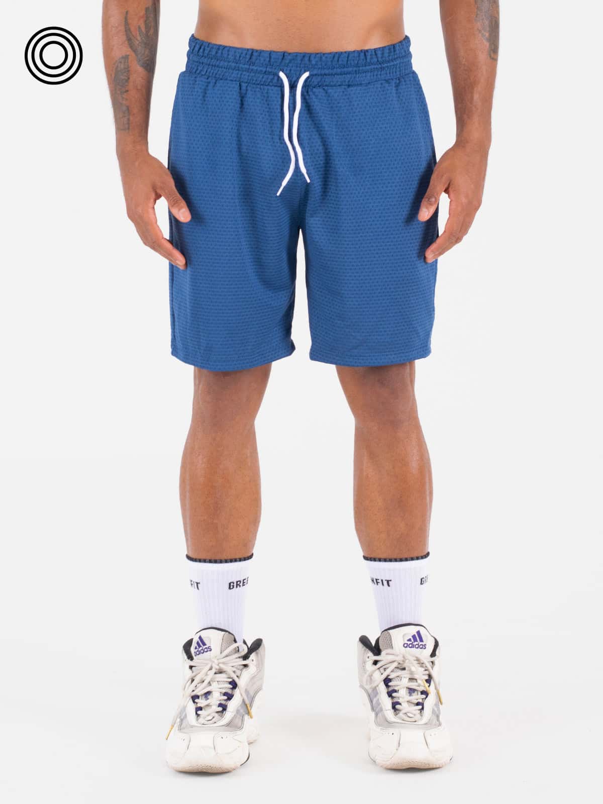 panal pantaloneta azul petroleo