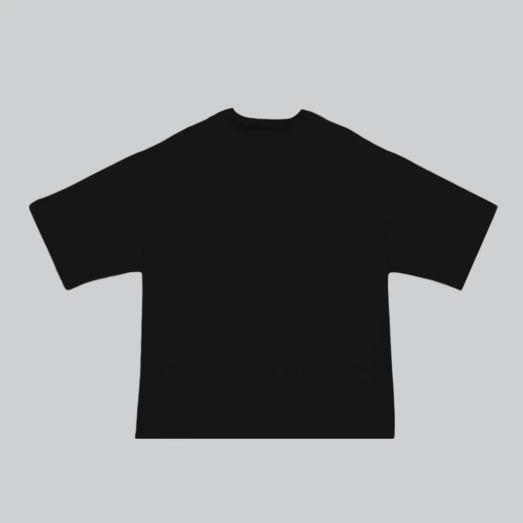 Camiseta BLOCK rojo sobre negro - miniatura 2