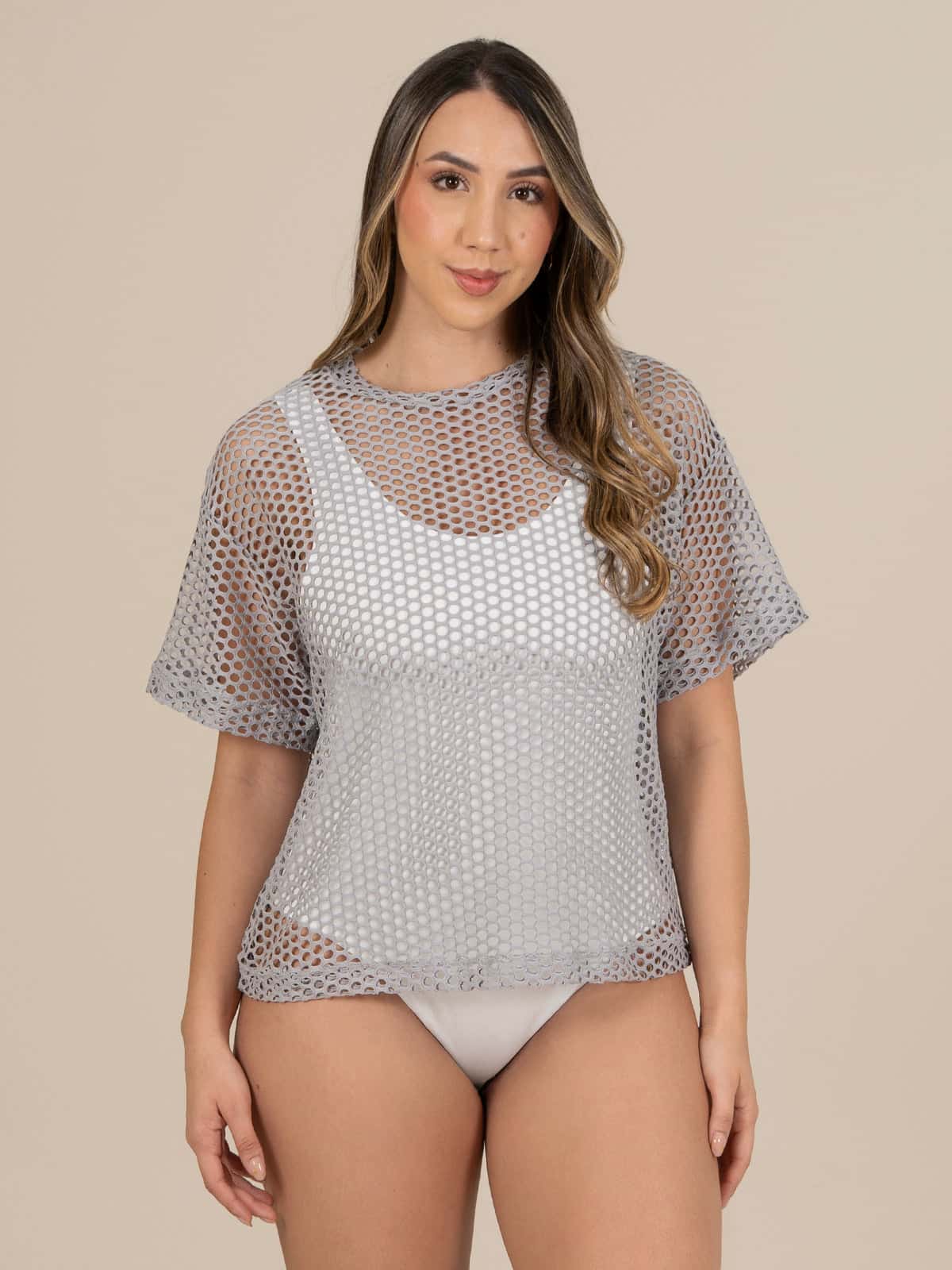 camiseta tulum malla gray