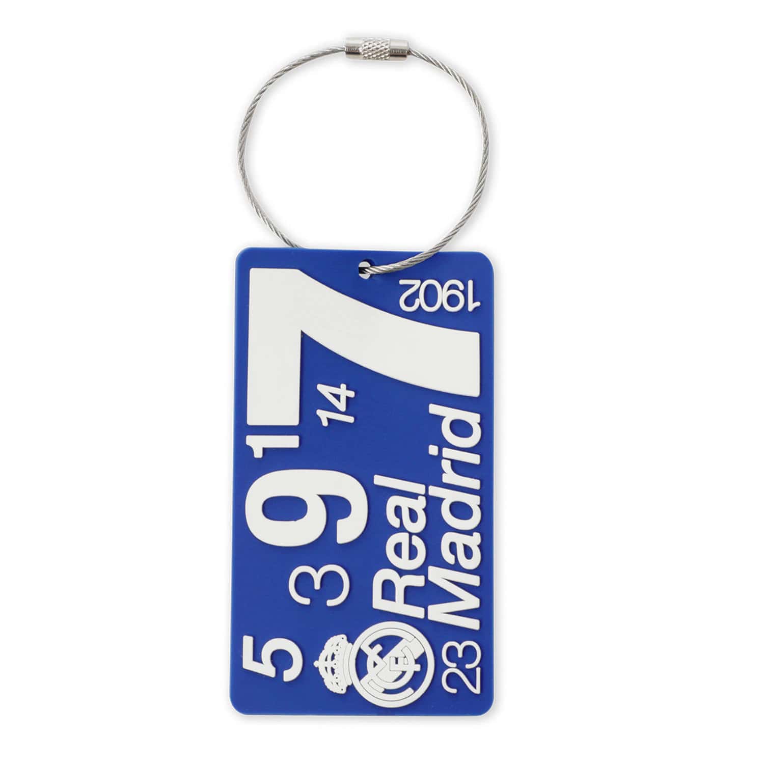 Identificador para Maleta de Viaje Real Madrid Azul