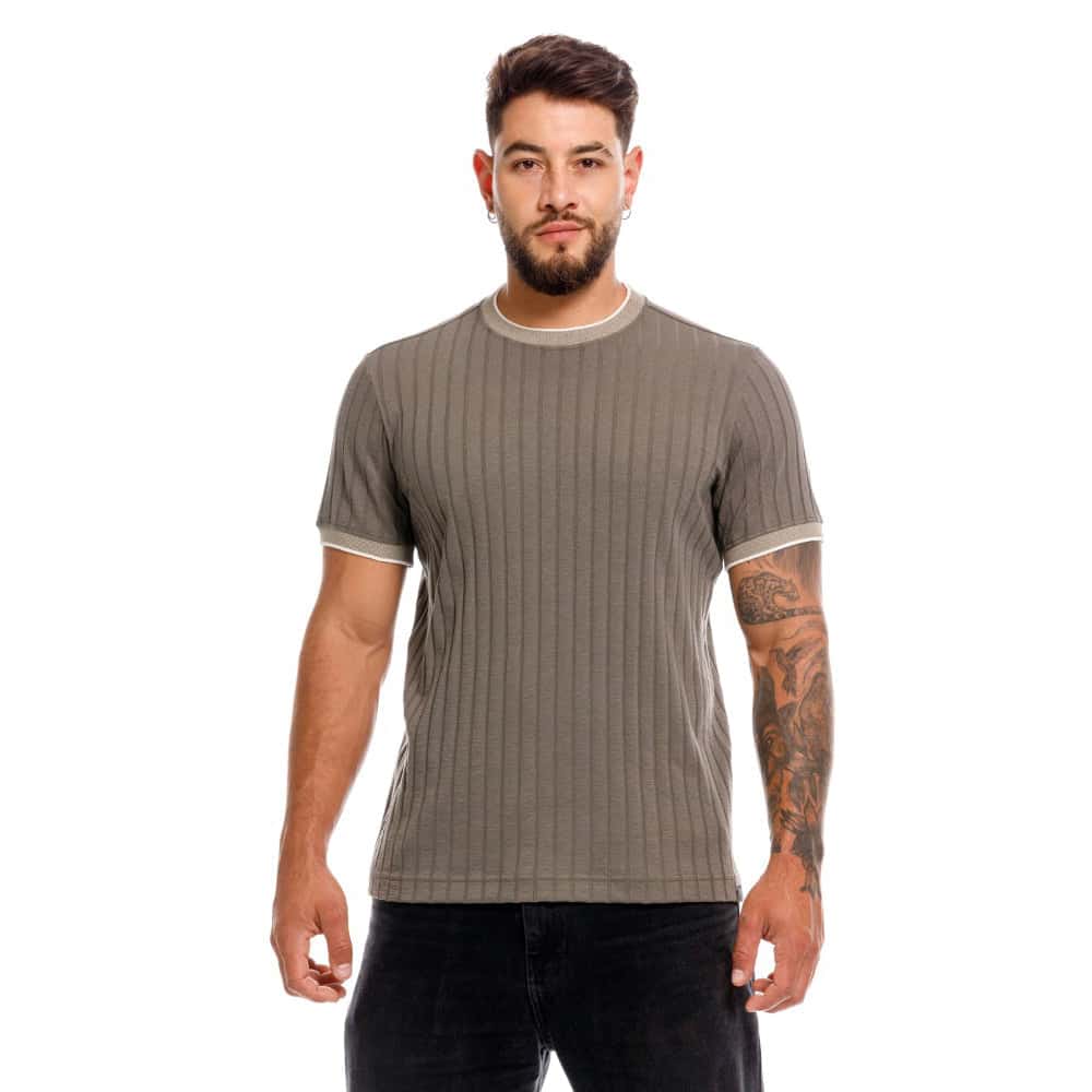 CAMISETA CUELLO REDONDO FILADELFIA VERDE