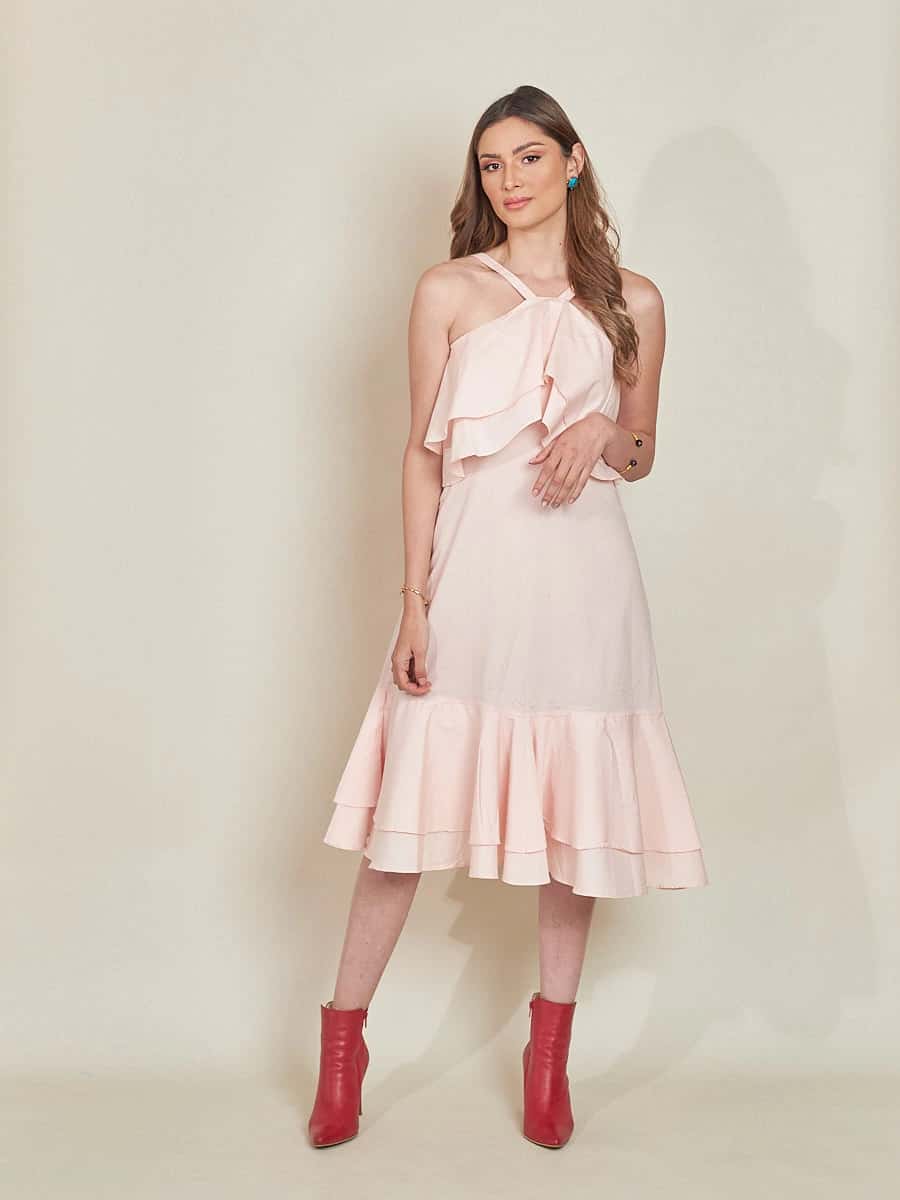 Vestido Canarias Rosado - miniatura 4