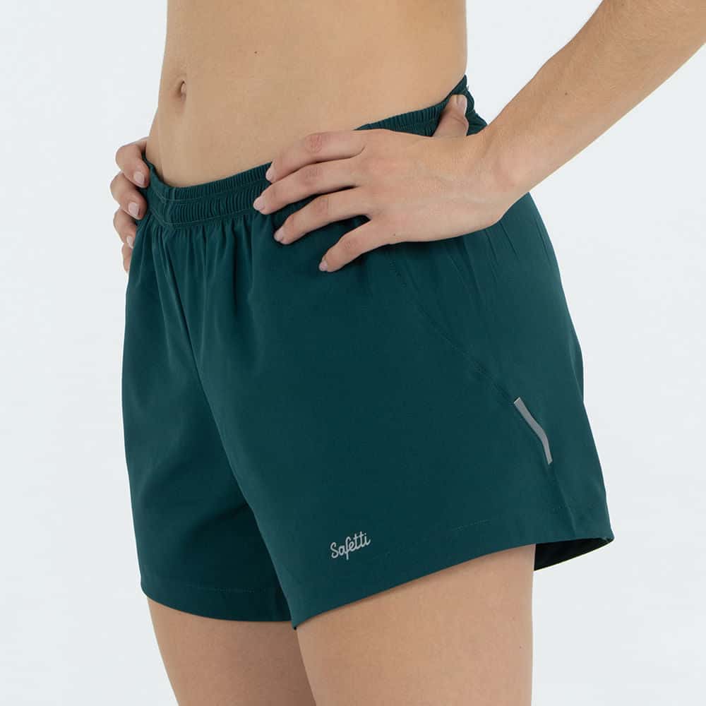 PANTALONETA RUNNING VENTURI LIGHT EMERALDA PARA MUJER - miniatura 4